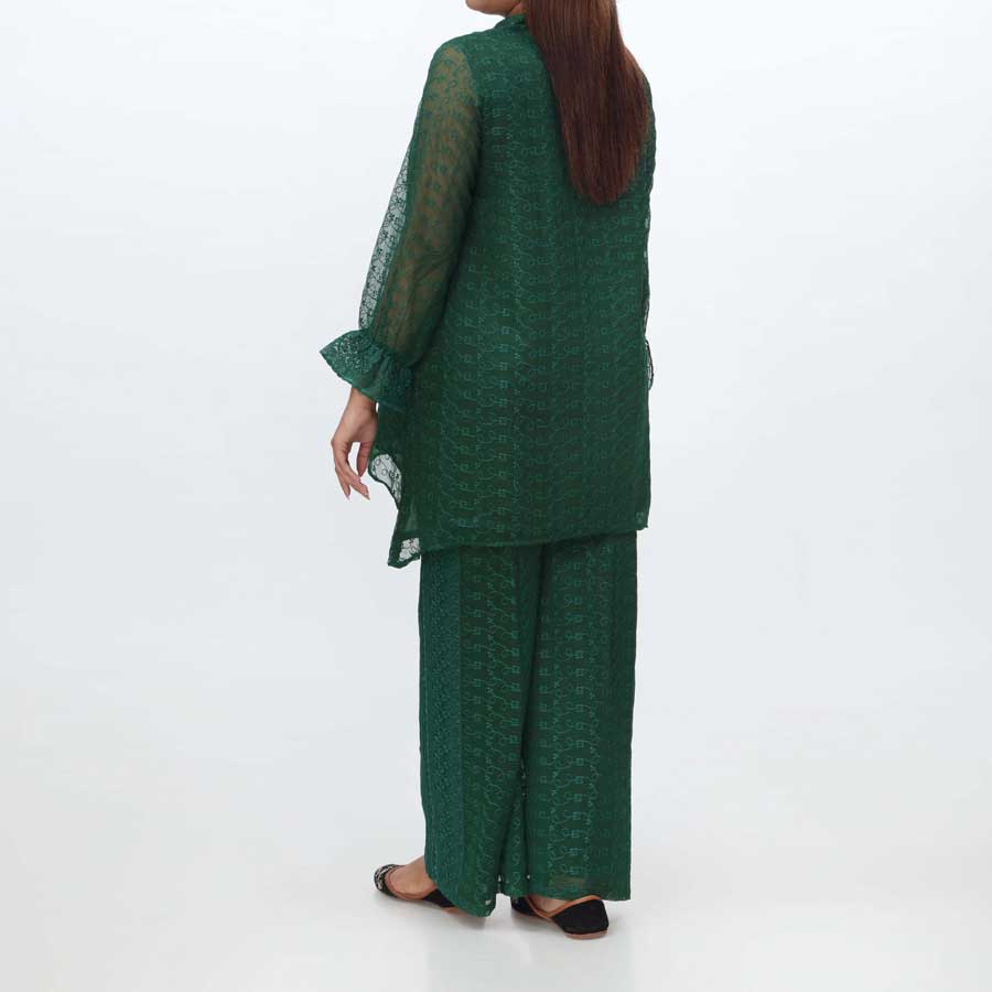 2PC- Embroidered Chiffon Suit PS4237 - Image 3