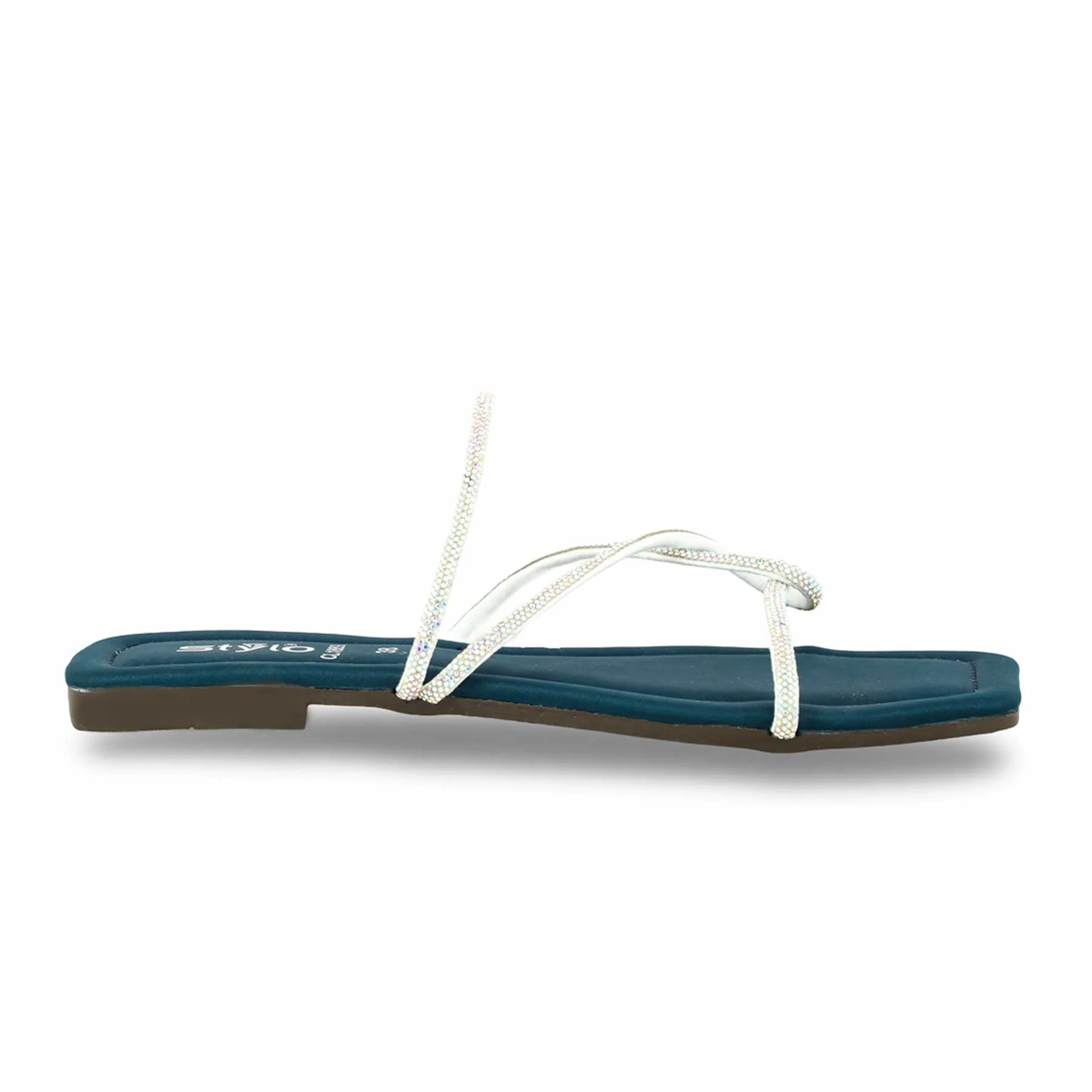 Seagreen Casual Slipper For Ladies CL1889 - Image 2