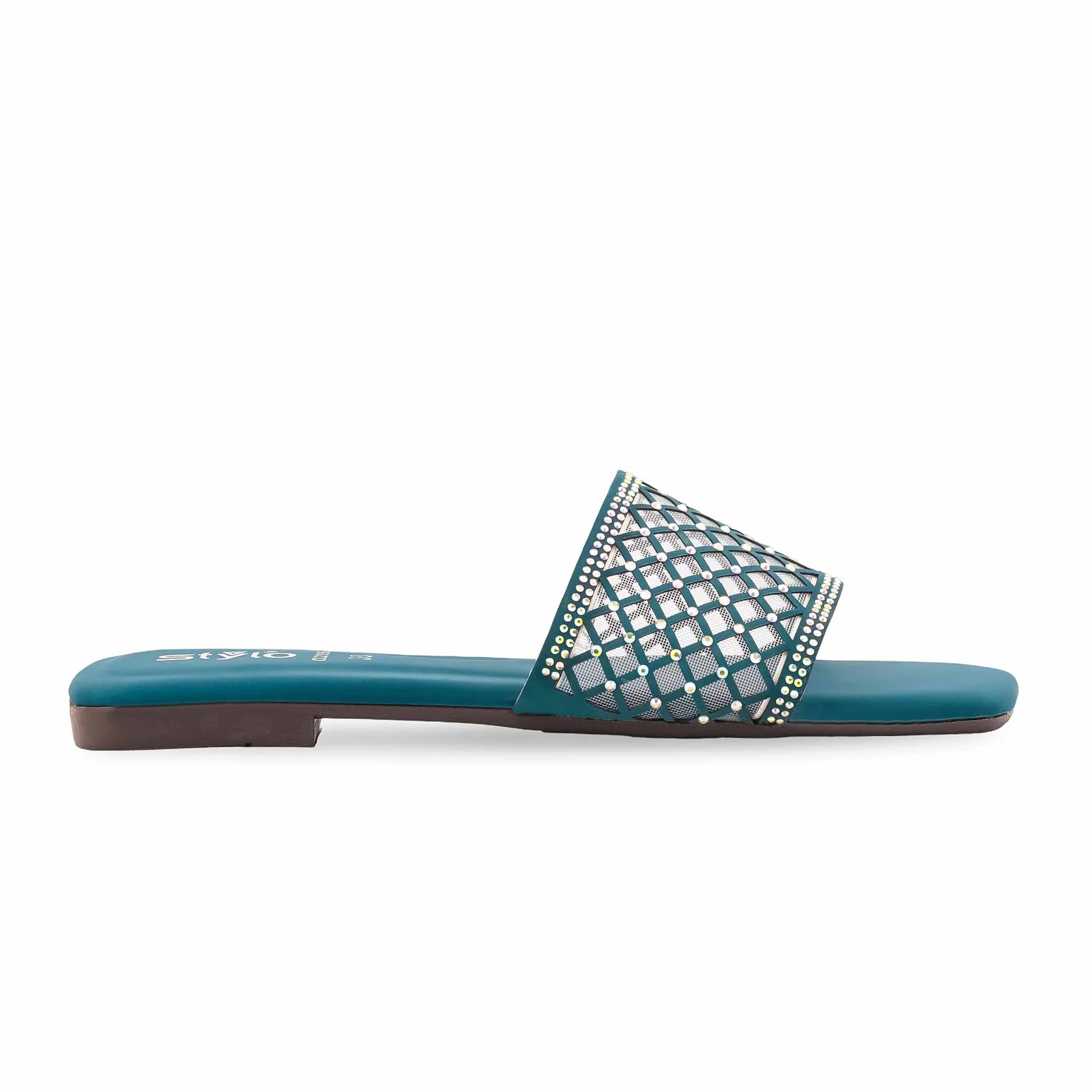 Seagreen Casual Slipper For Ladies CL2196 - Image 2