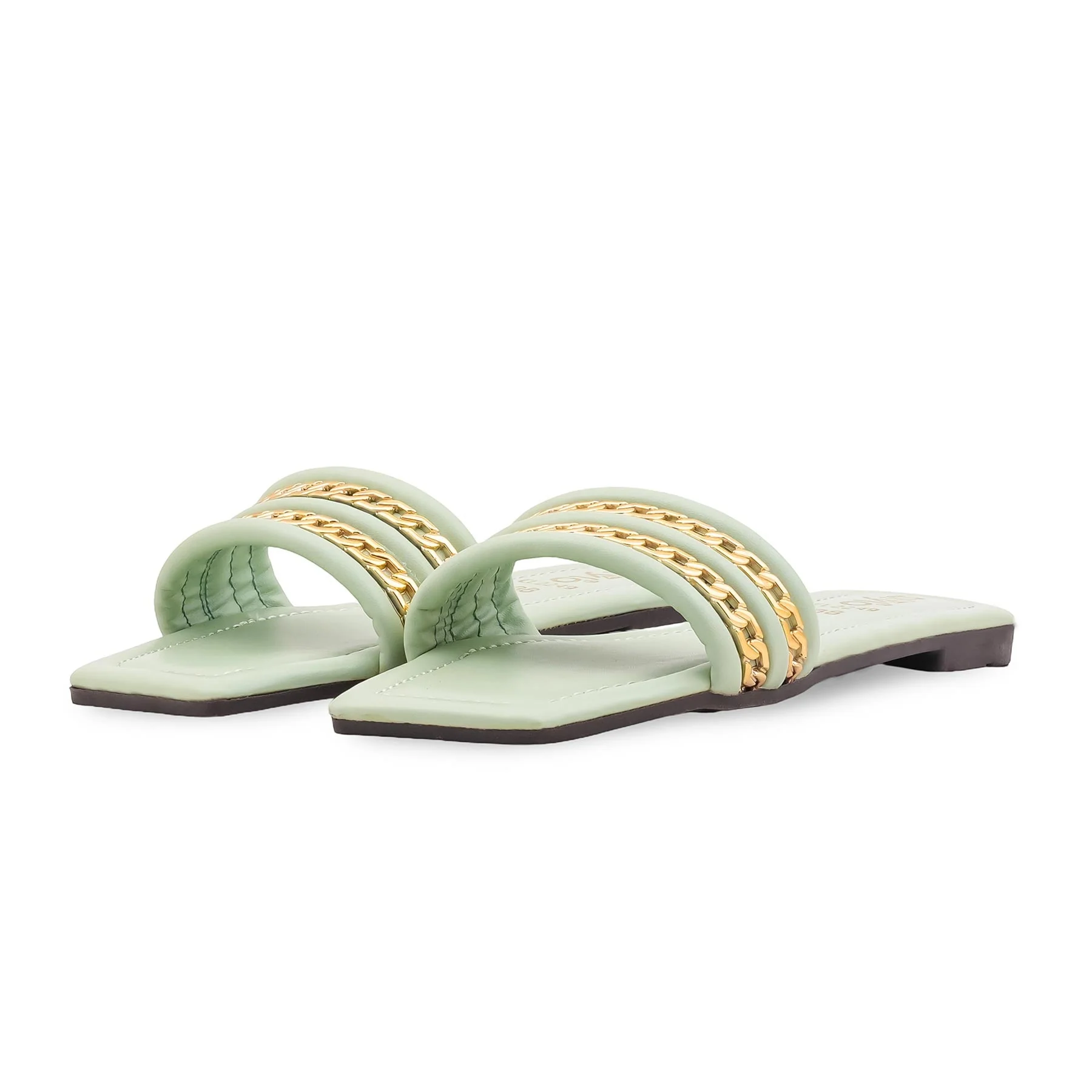 Seagreen Casual Slipper For Women CL2249 - Image 4