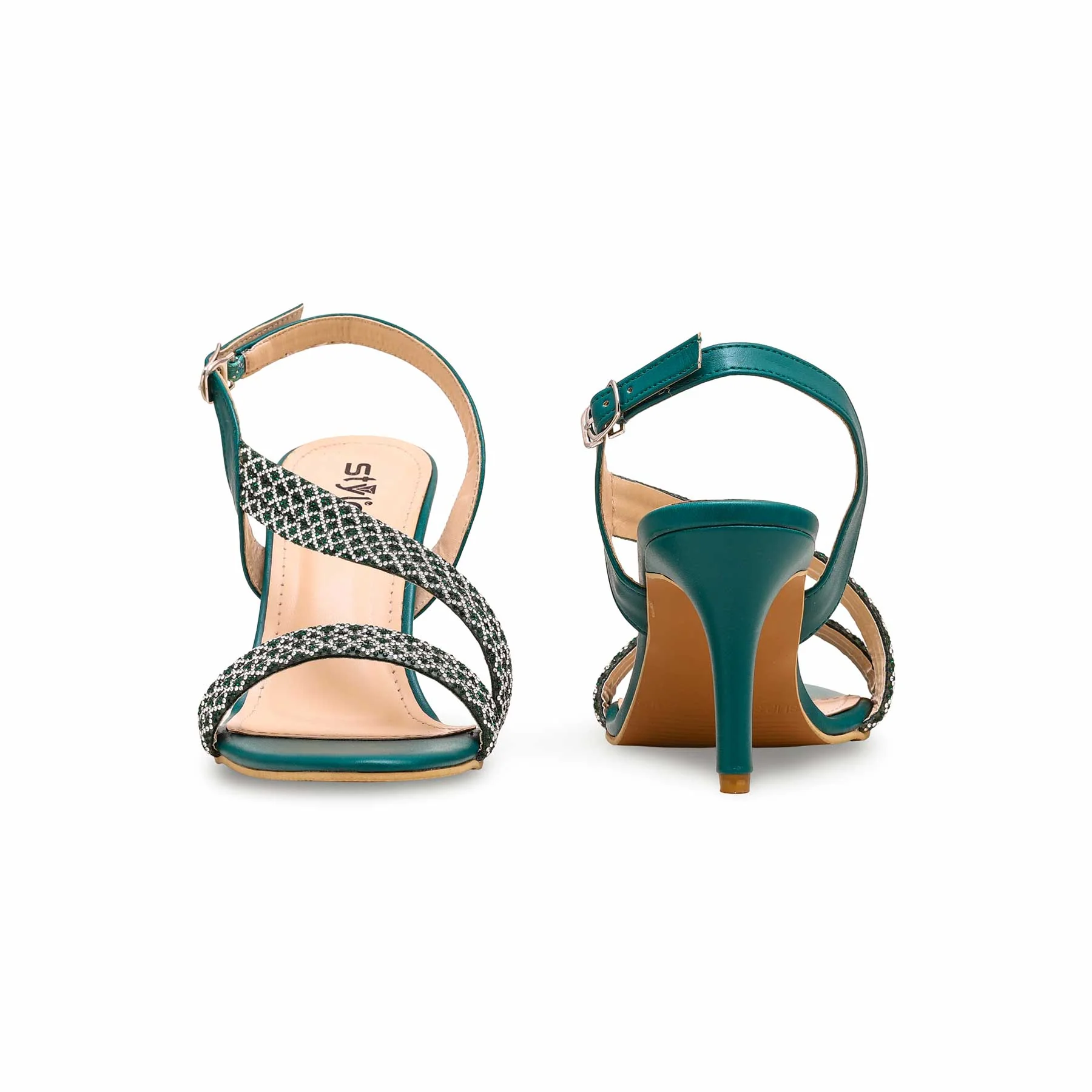 Seagreen Fancy Sandal FN6027 - Image 4