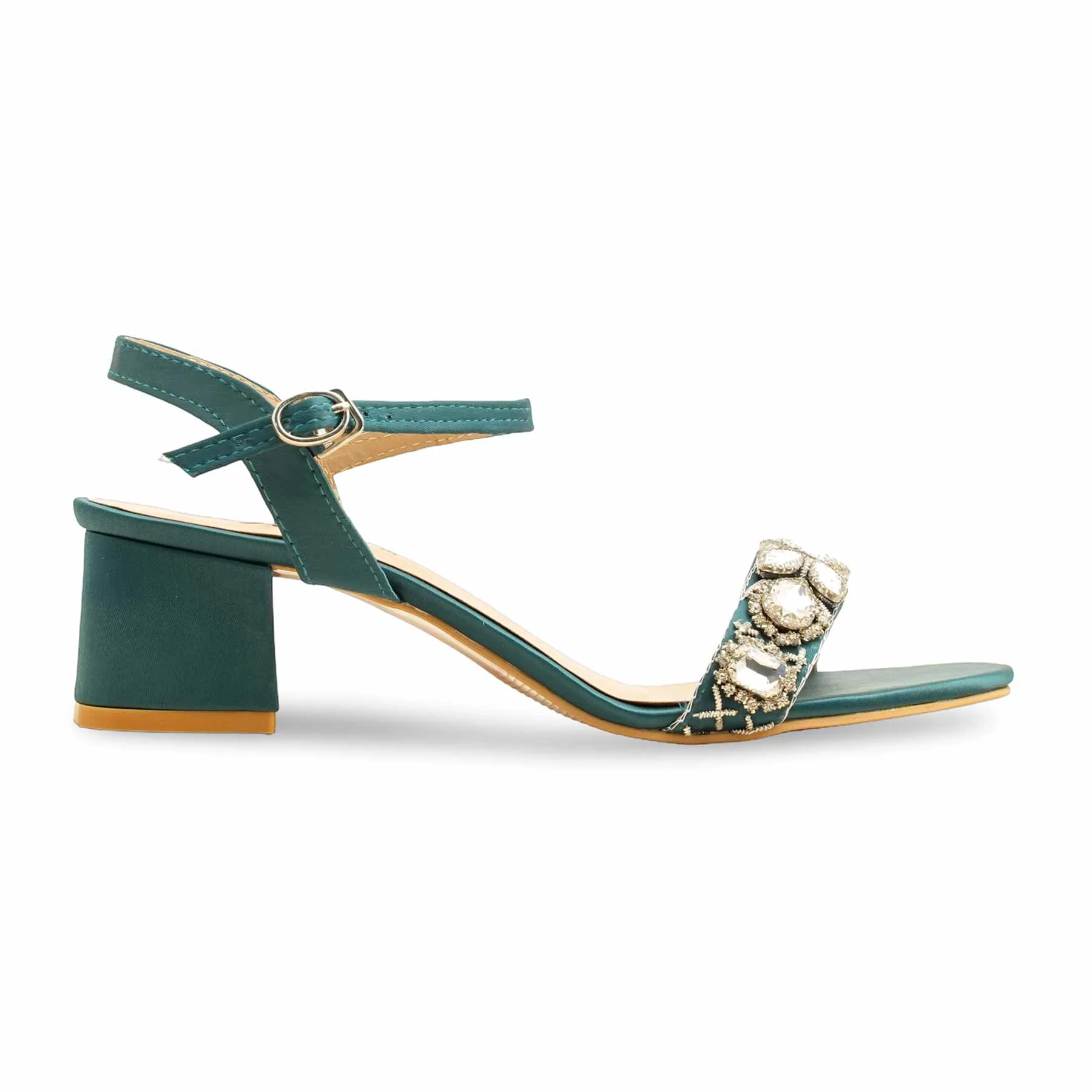 Seagreen Fancy Sandal FN6167 - Image 2