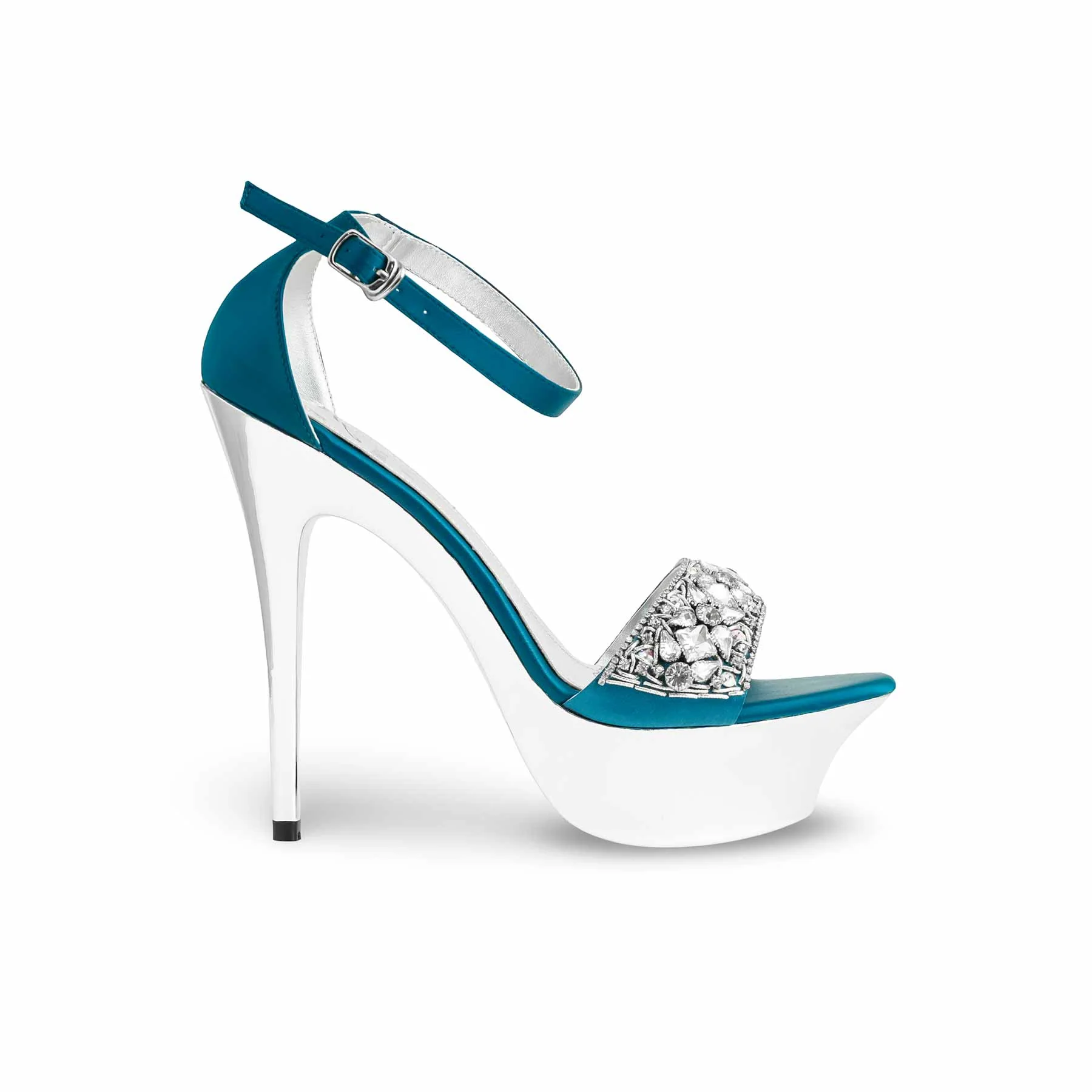 Seagreen Fancy Bridal Sandal FN6016 - Image 2