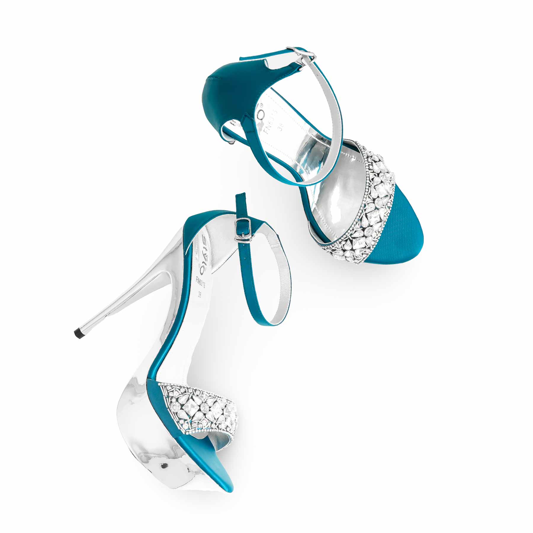 Seagreen Fancy Bridal Sandal FN6016 - Image 5