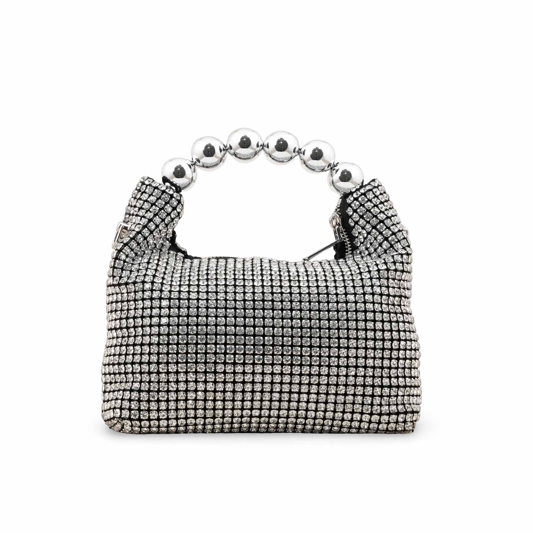 Silver Bridal Clutch P24100 - Image 4