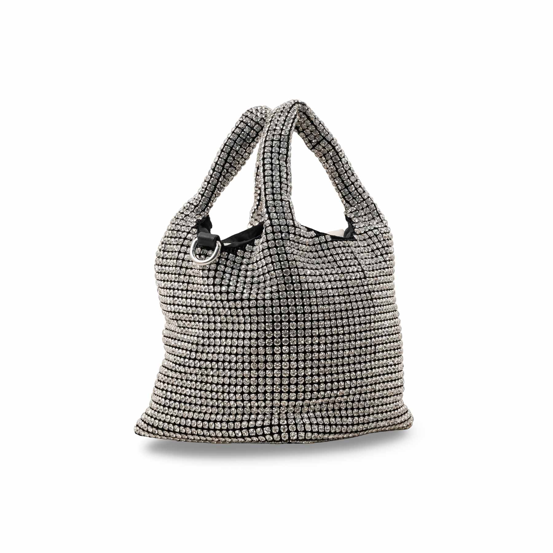 Silver Bridal Clutch P24102 - Image 3