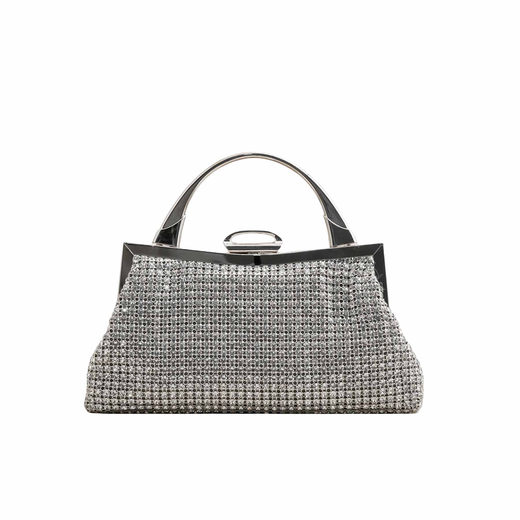 Silver Bridal Clutch P24319 - Image 4
