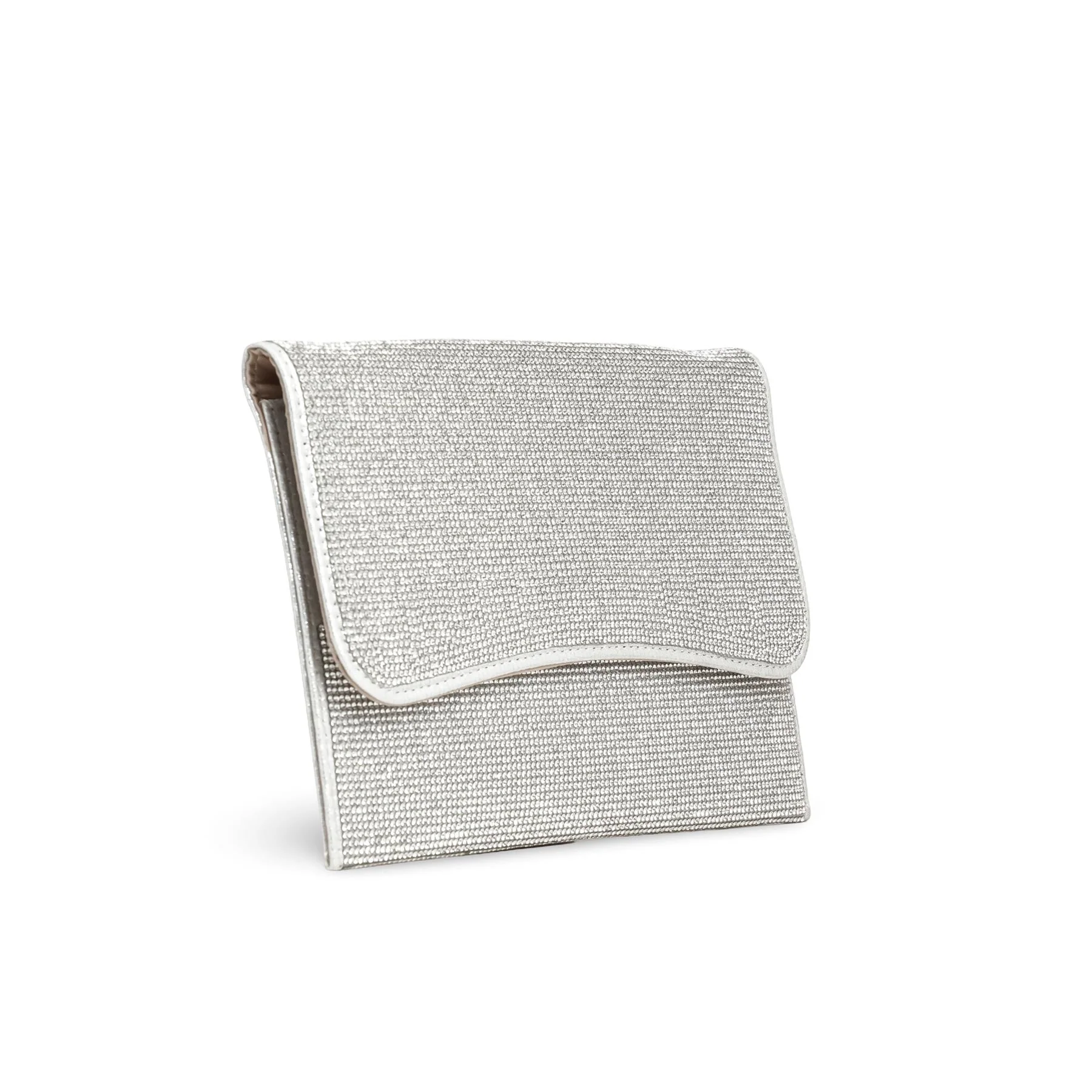 Silver Bridal Clutch P24345 - Image 3