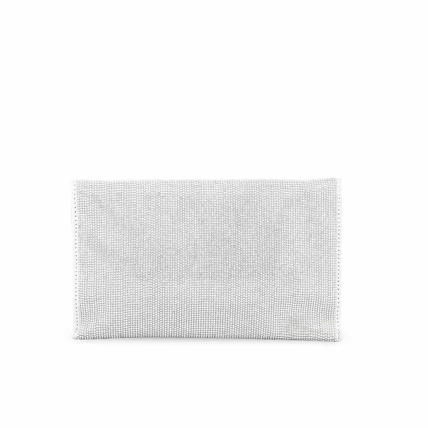 Silver Bridal Clutch P24347 - Image 4