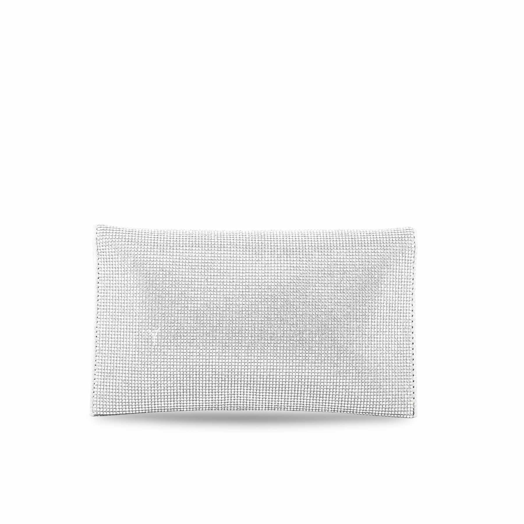 Silver Bridal Clutch P24349 - Image 4