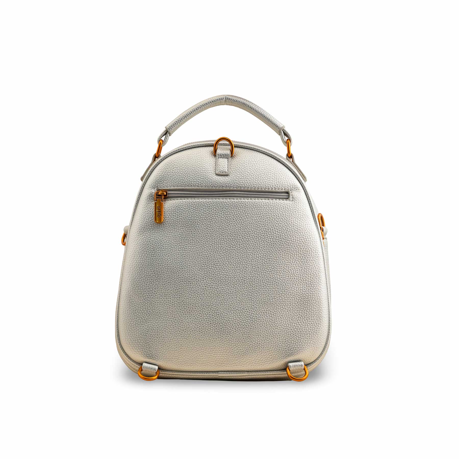 Silver Casual Backpack P36389 - Image 4