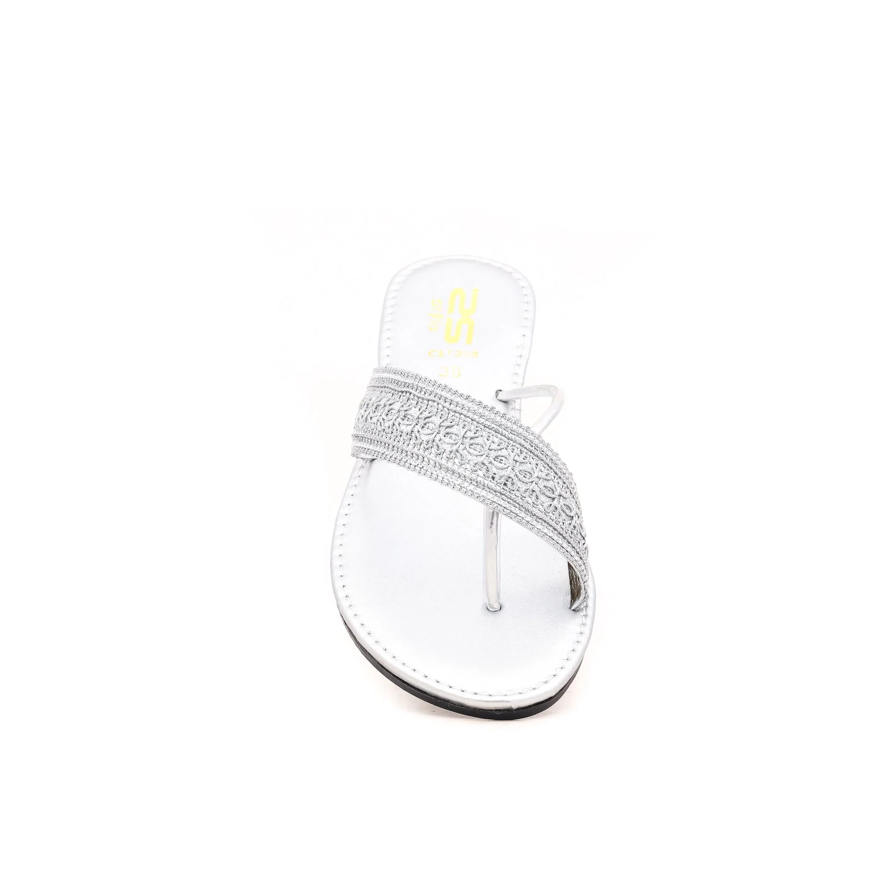 Silver Casual Chappal CL1308 - Image 3
