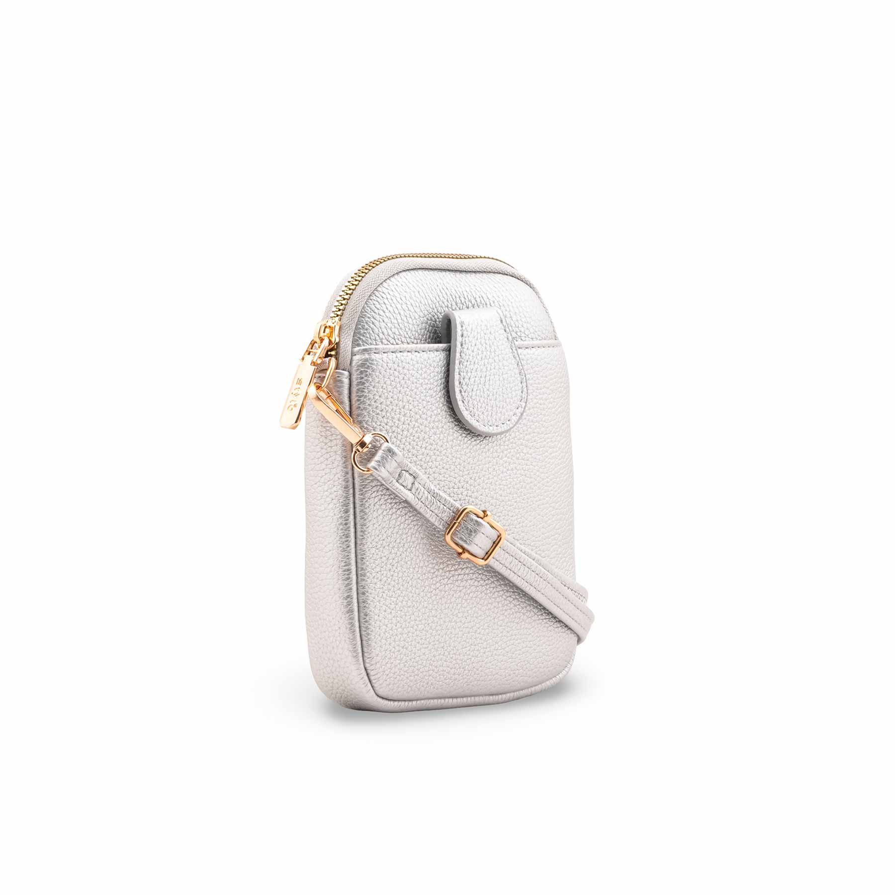 Silver Casual Pouch For Women P97713 - Image 3