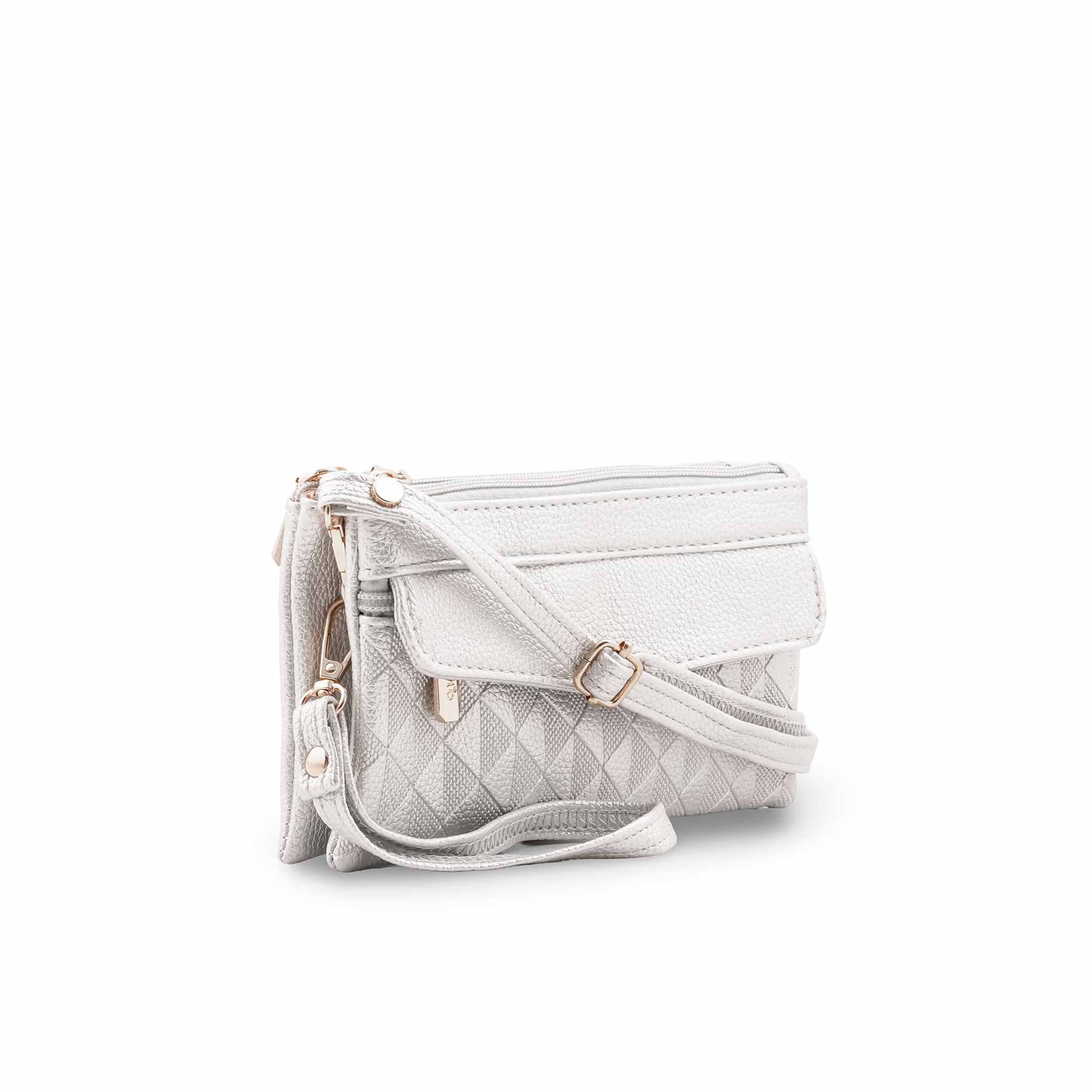 Silver Casual Pouch P97692 - Image 3