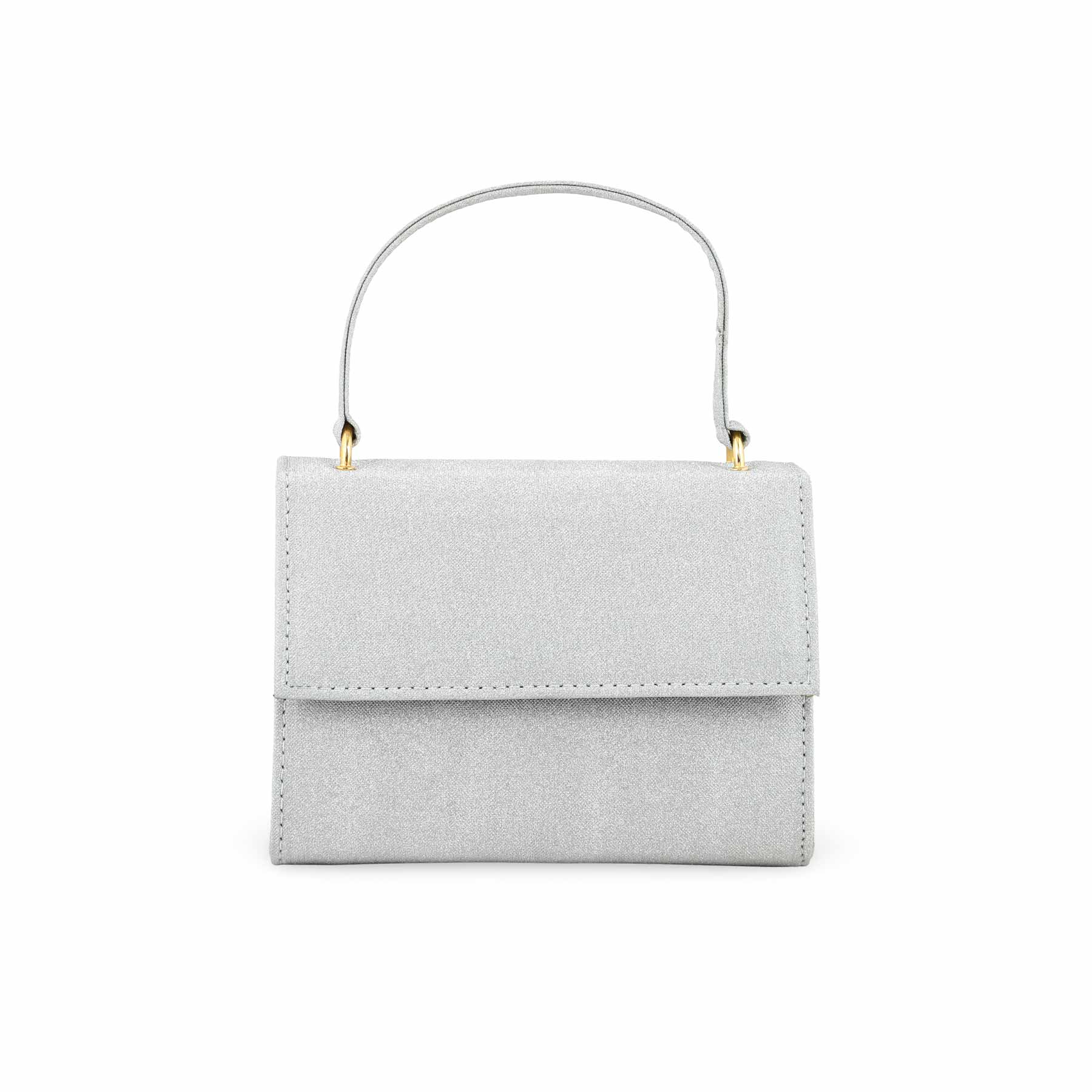 Silver Casual Shoulder Bag For Ladies P55703 - Image 2
