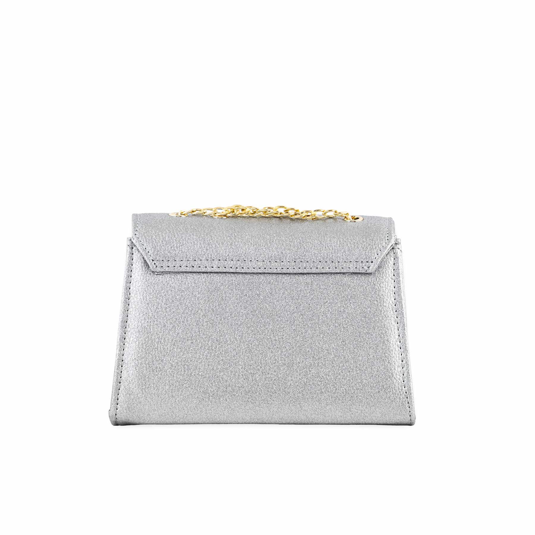 Silver Casual Shoulder Bag For Women P54163 - Image 4