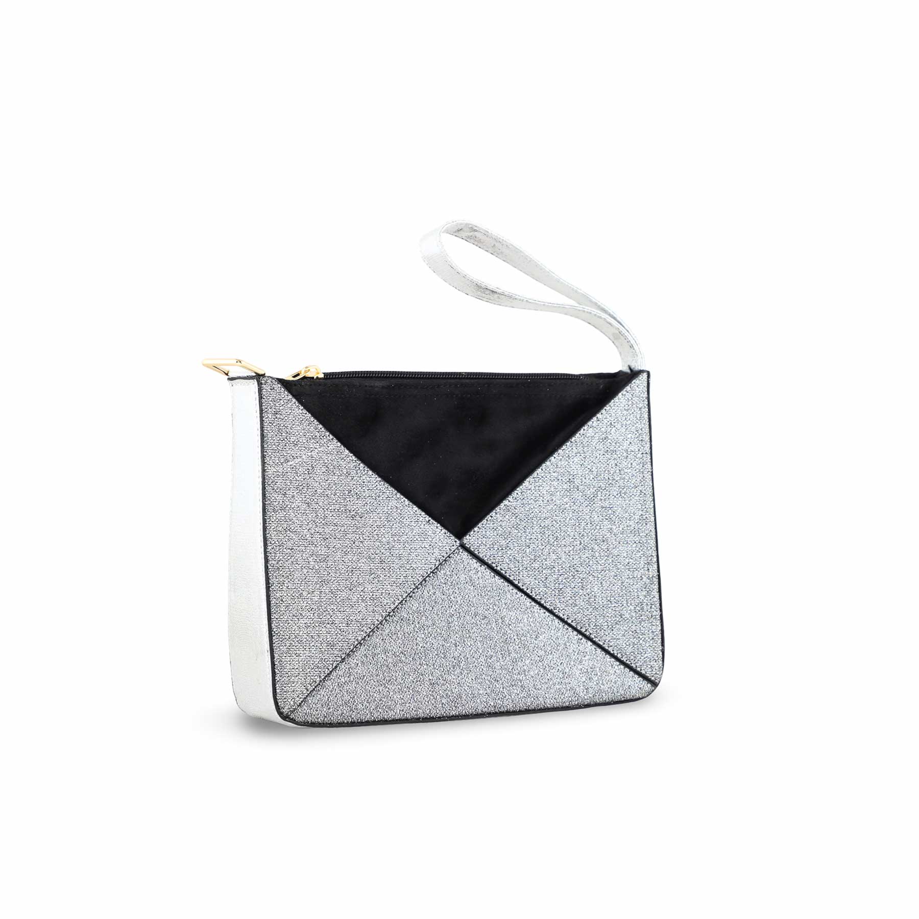 Silver Casual Shoulder Bag For Women P55687 - Image 3