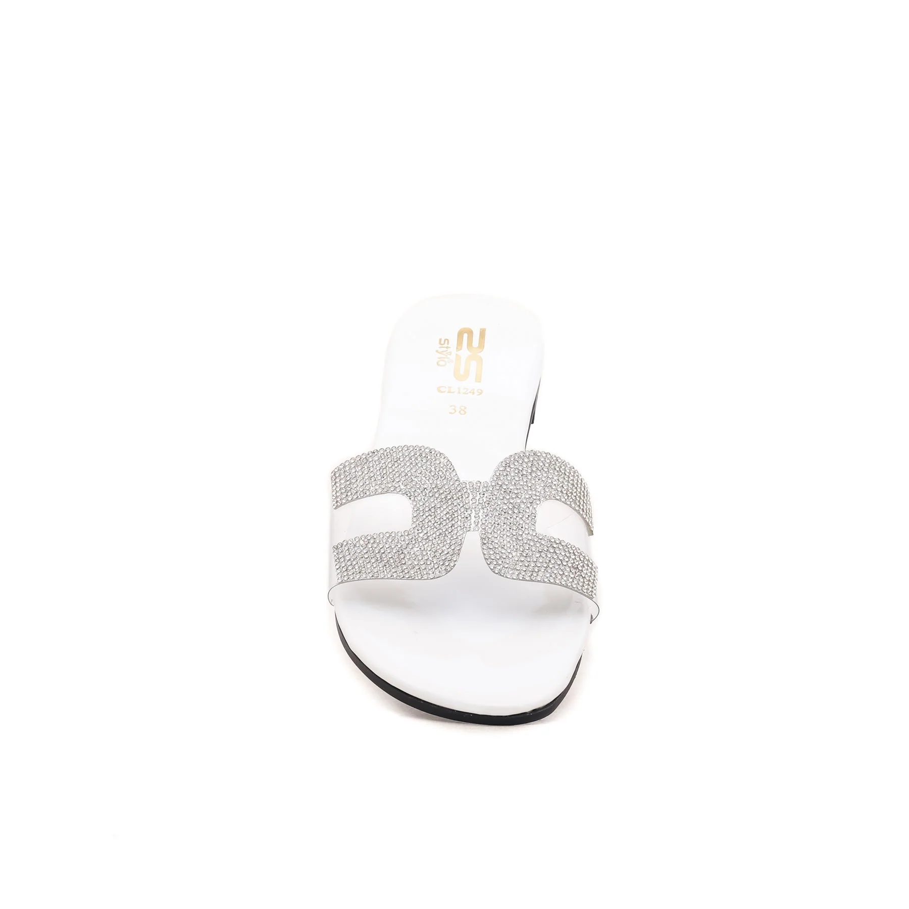 Silver Casual Slipper CL1249 - Image 3