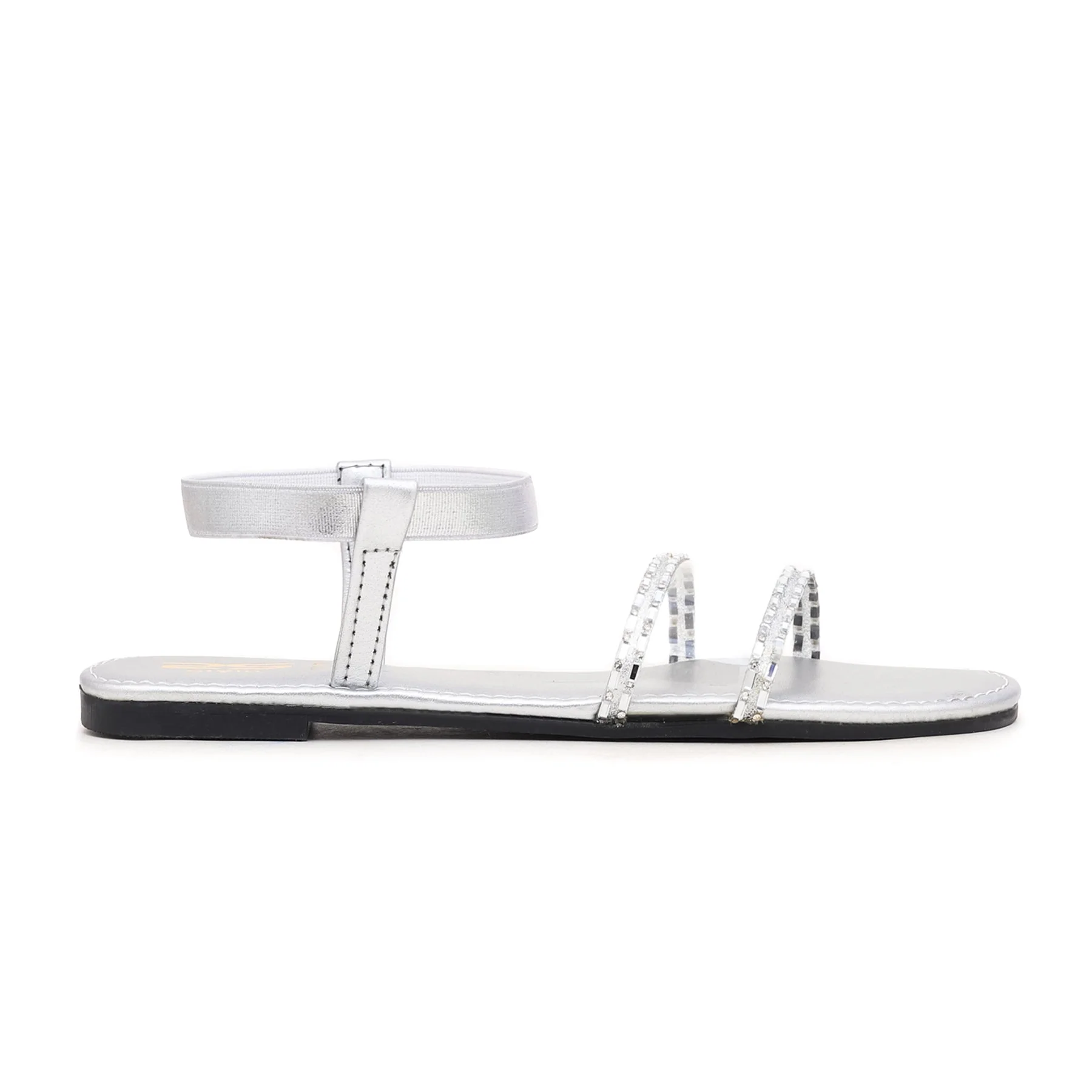 Silver Casual Slipper CL1450 - Image 2