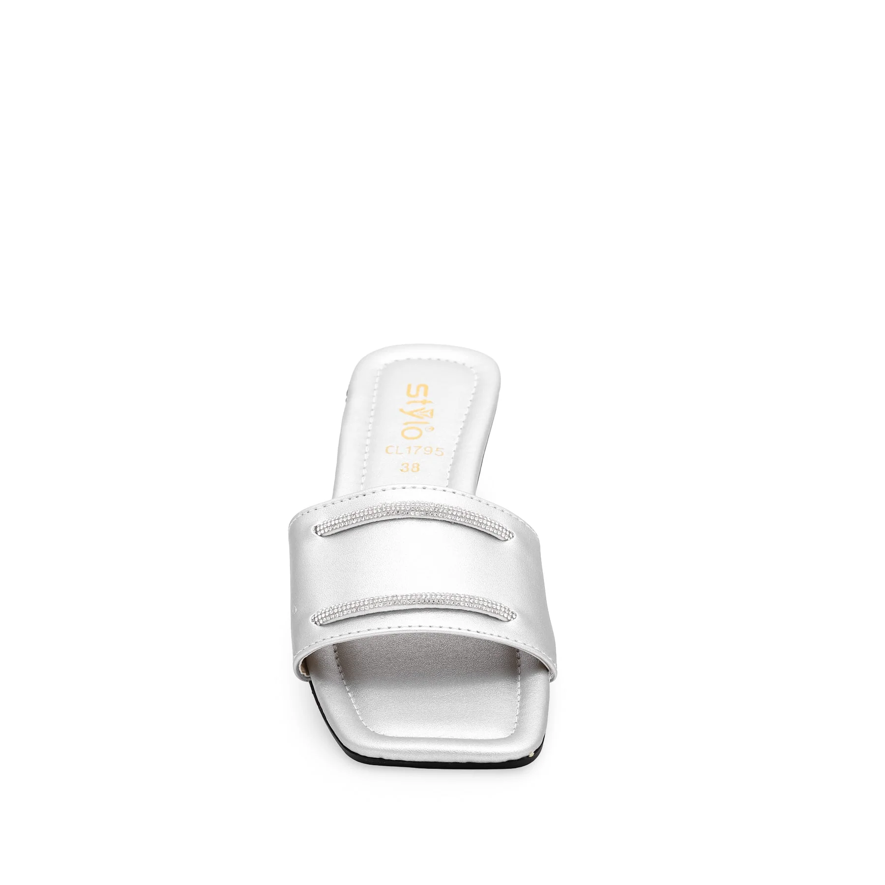 Silver Casual Slipper CL1795 - Image 3
