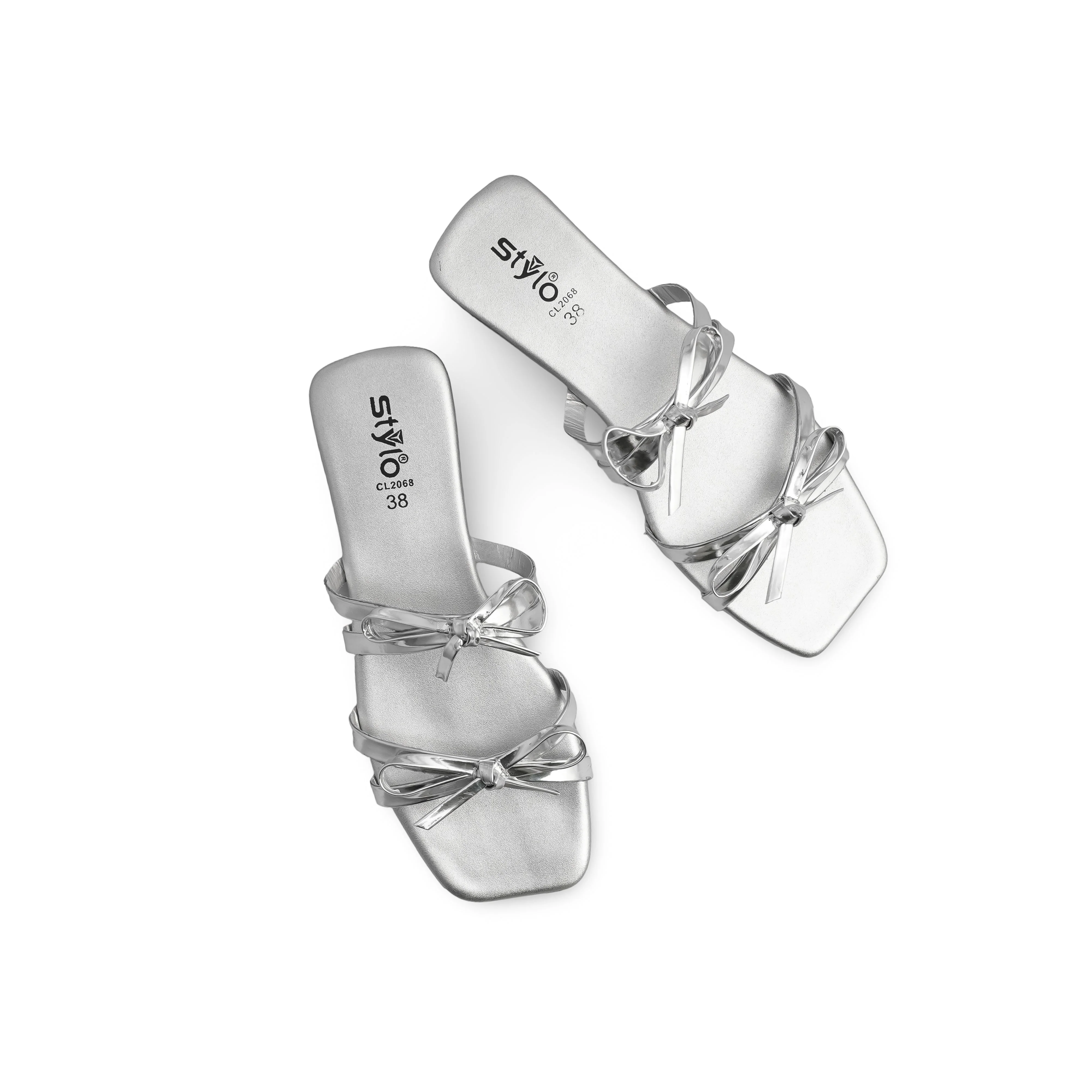 Silver Casual Slipper CL2068 - Image 5