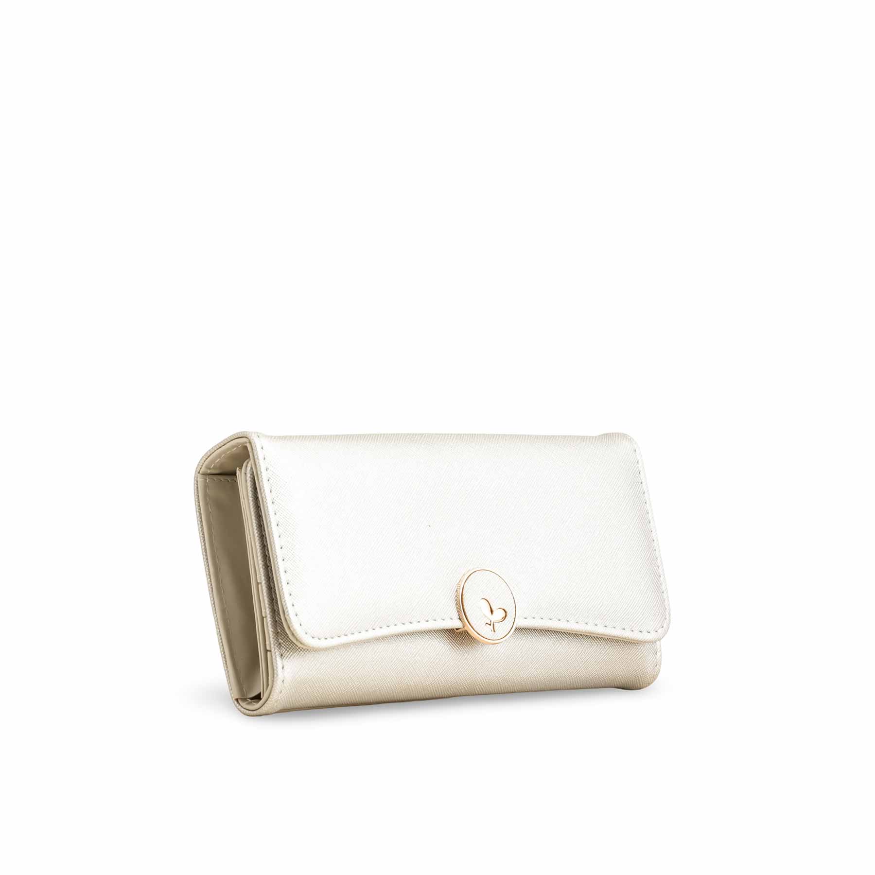 Silver Casual Wallet For Ladies P70965 - Image 3