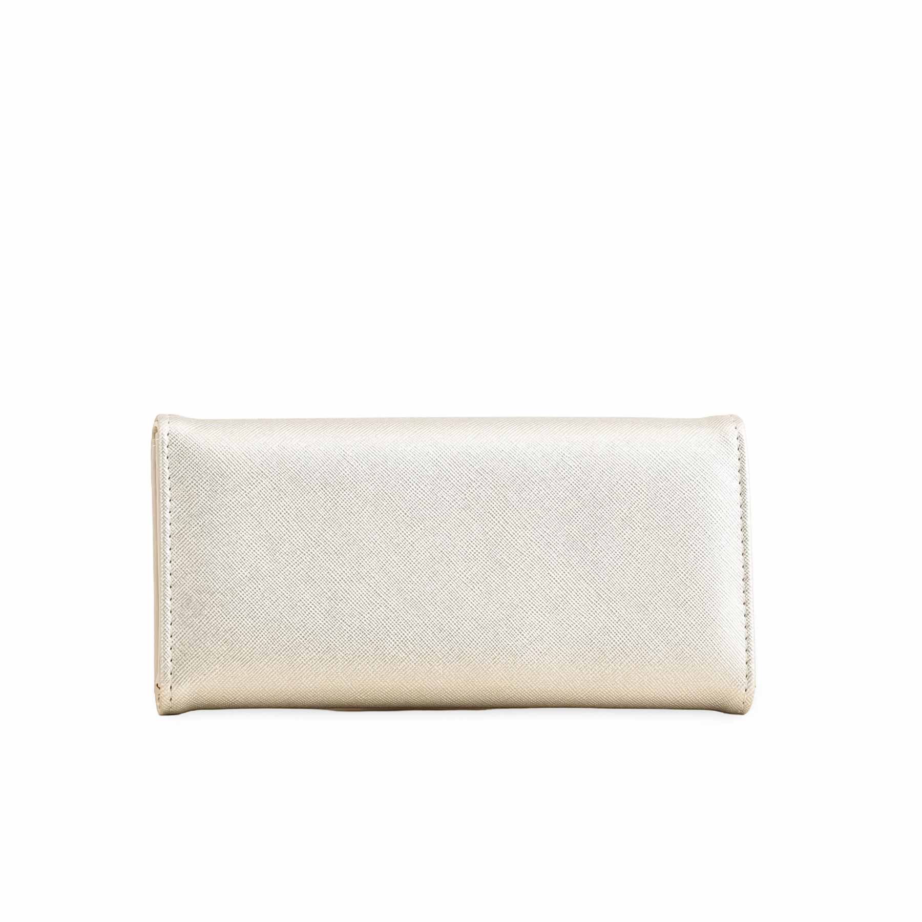 Silver Casual Wallet For Ladies P70965 - Image 4