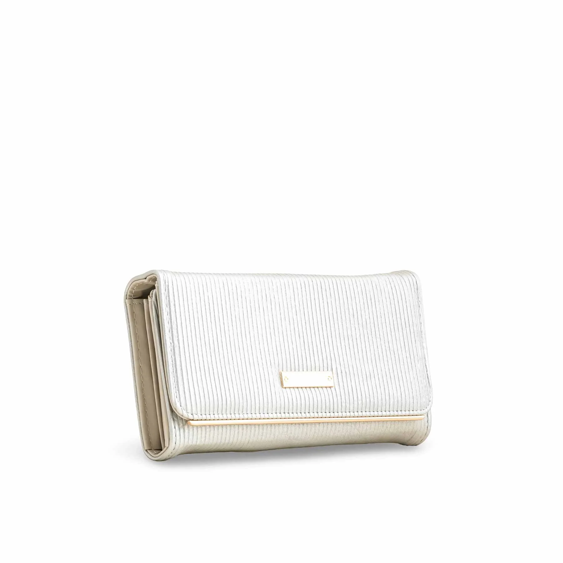 Silver Casual Wallet For Women P70959 - Image 3