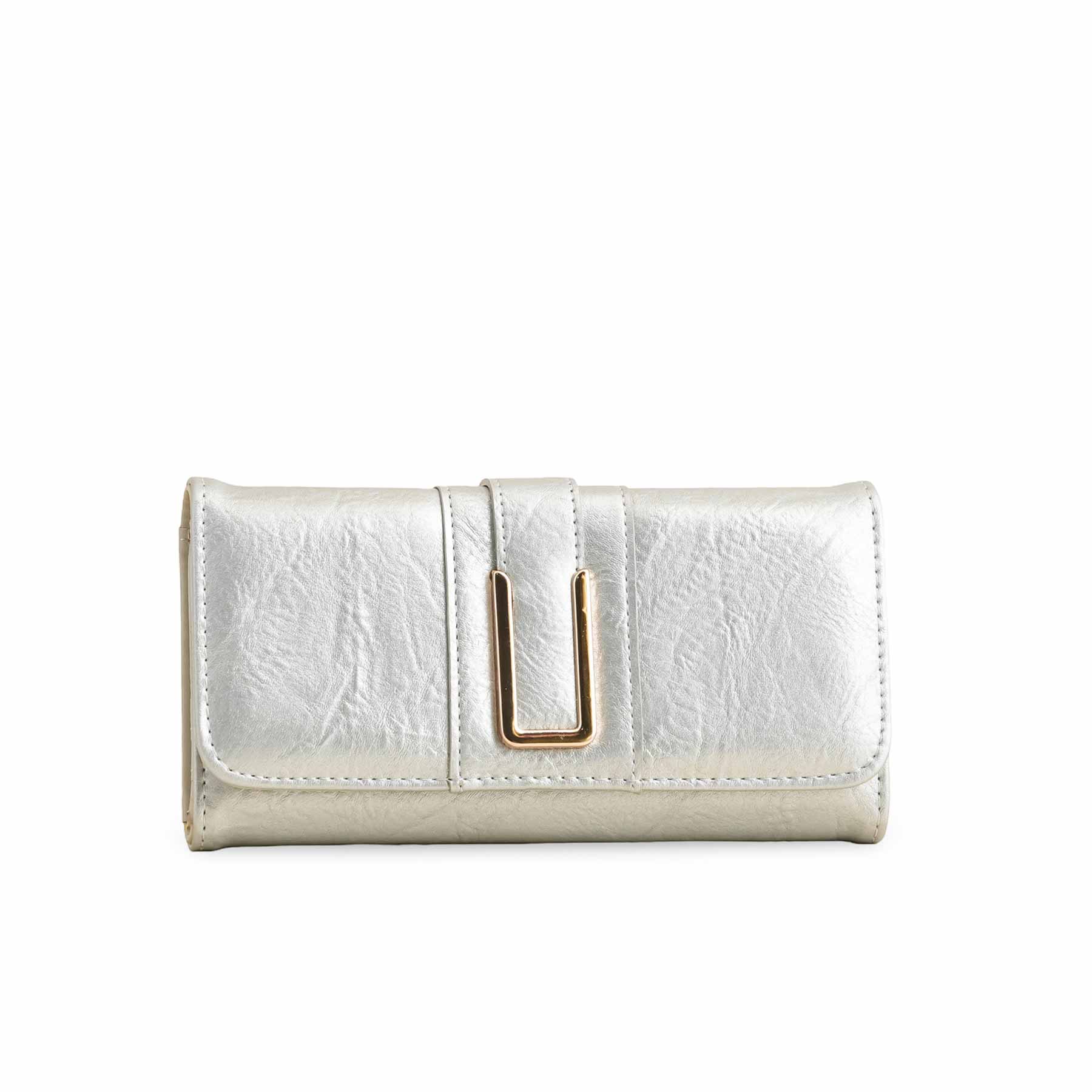 Silver Casual Wallet For Women P70960 - Image 2