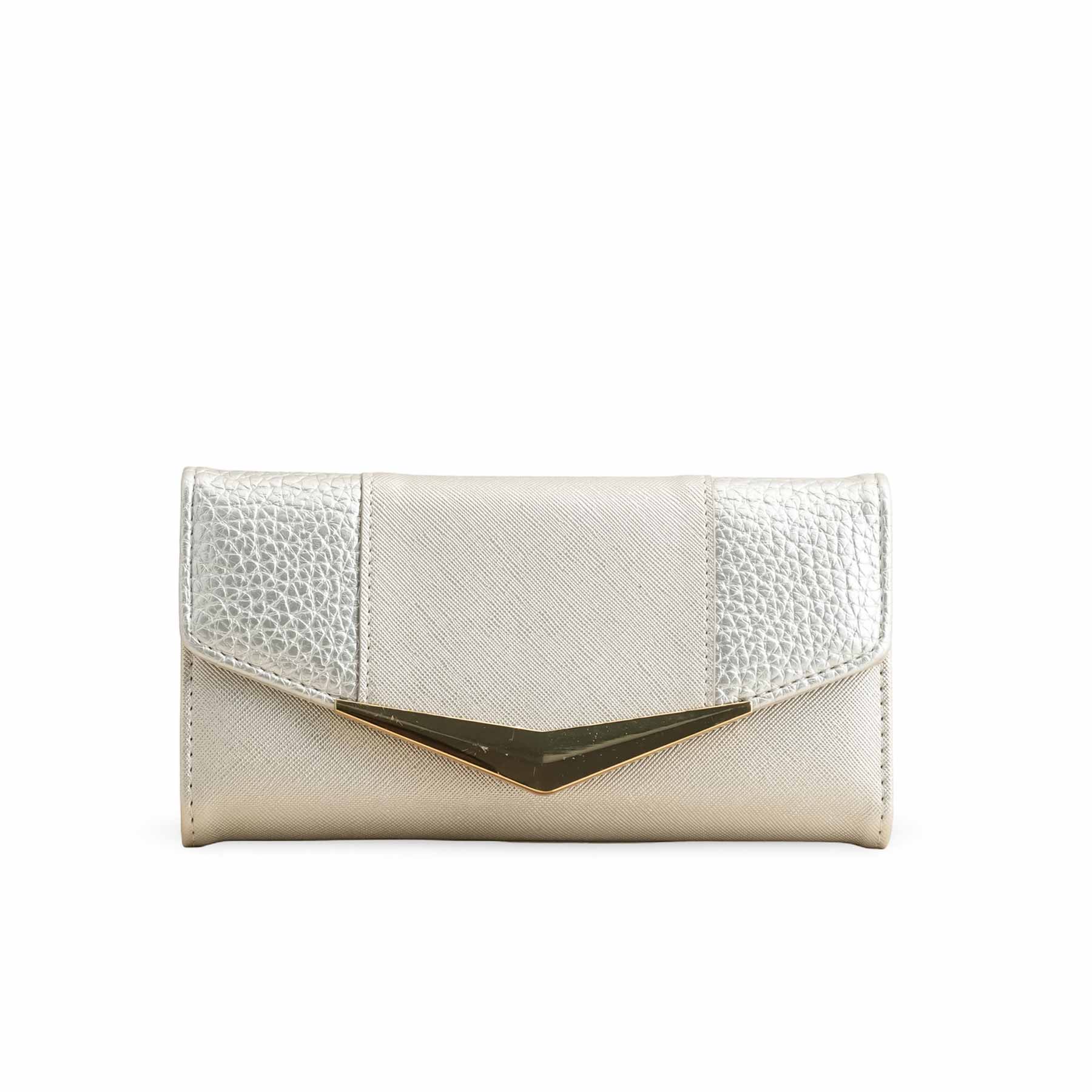 Silver Casual Wallet For Women P70978 - Image 2