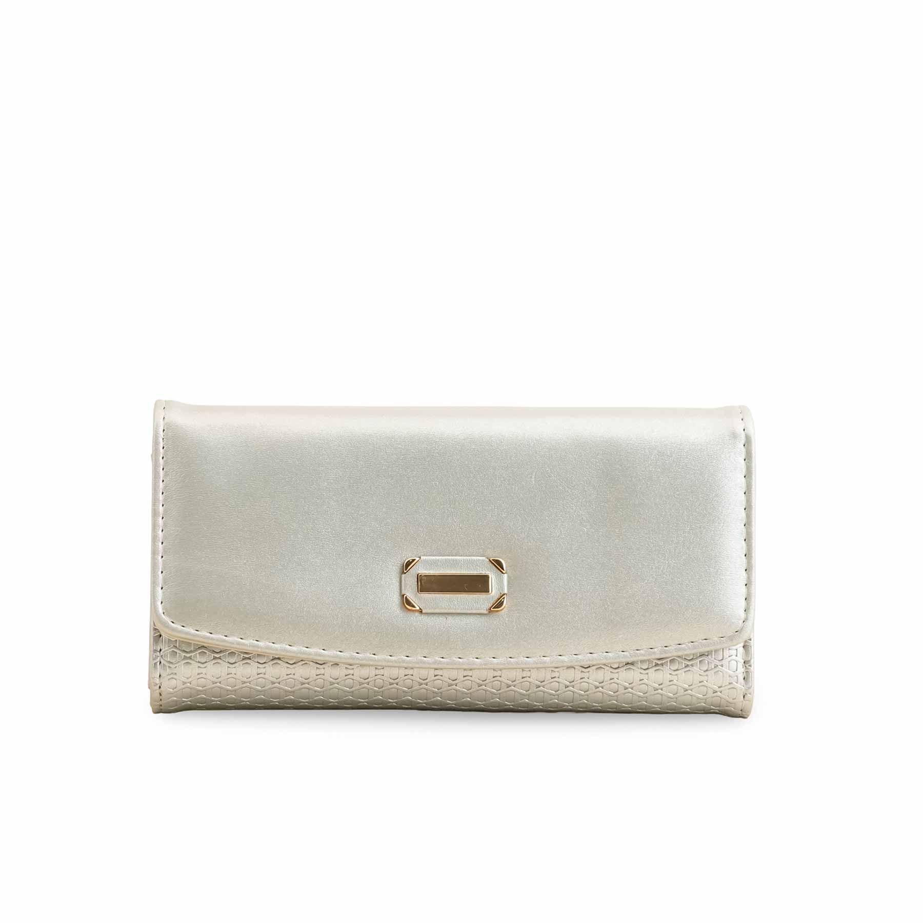 Silver Casual Wallet For Women P70981 - Image 2