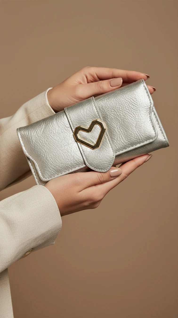 Silver Casual Wallet P70961