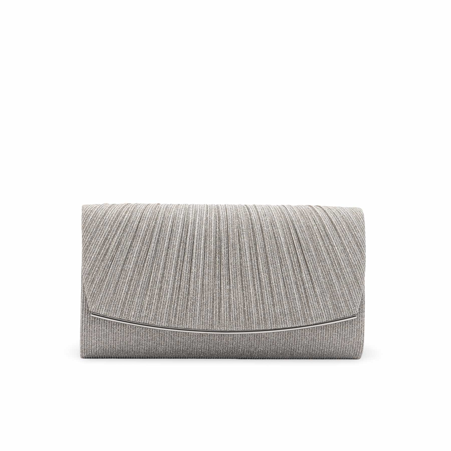 Silver Fancy Clutch For Women P24429 - Image 2