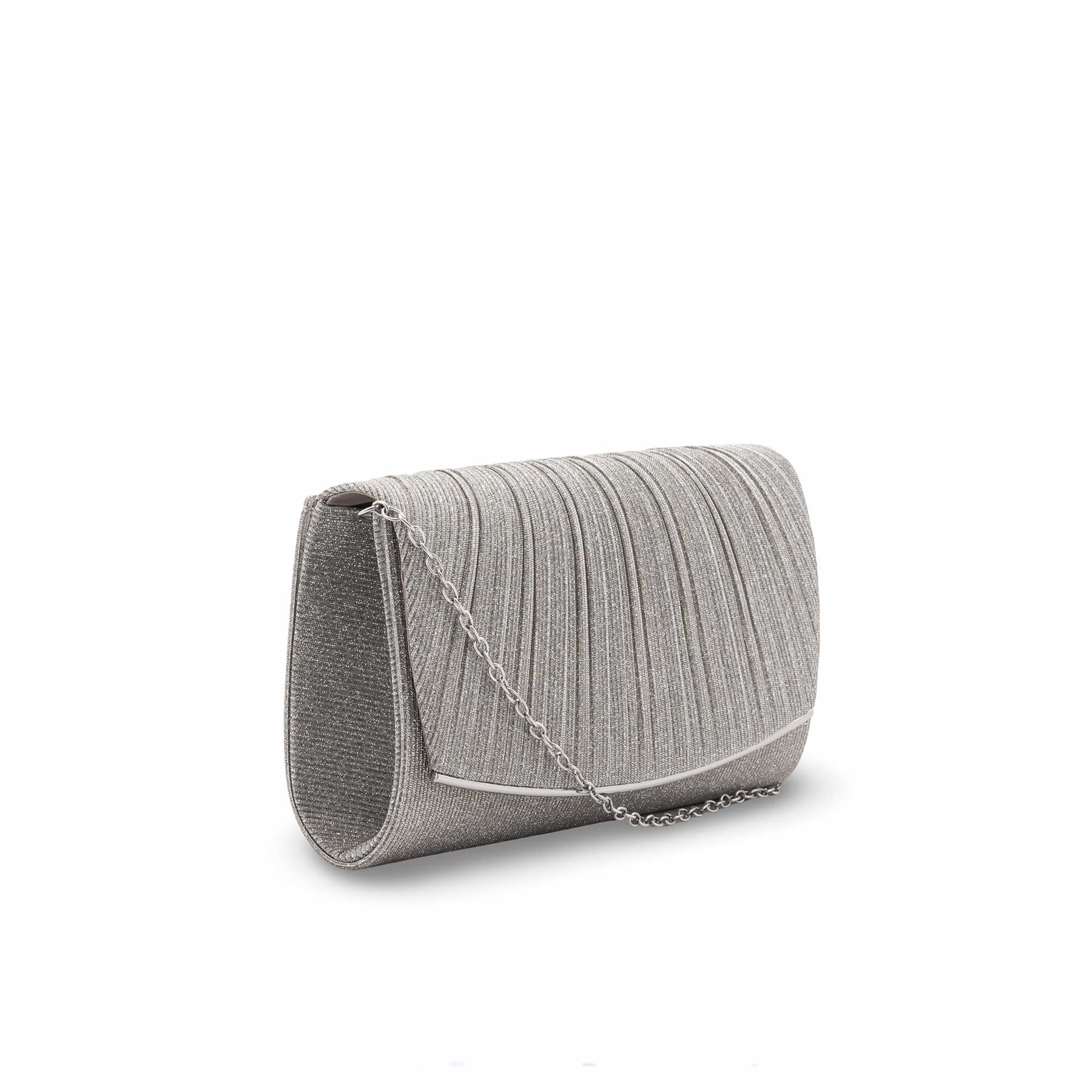 Silver Fancy Clutch For Women P24429 - Image 3