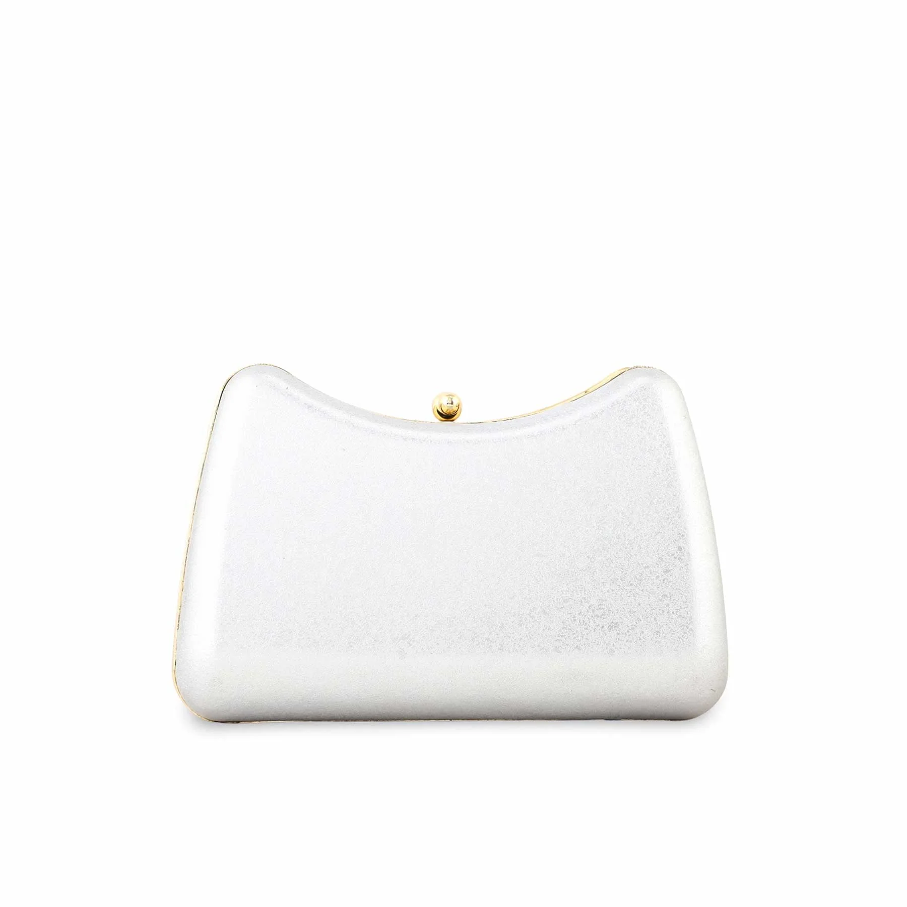 Silver Fancy Clutch P15372 - Image 3
