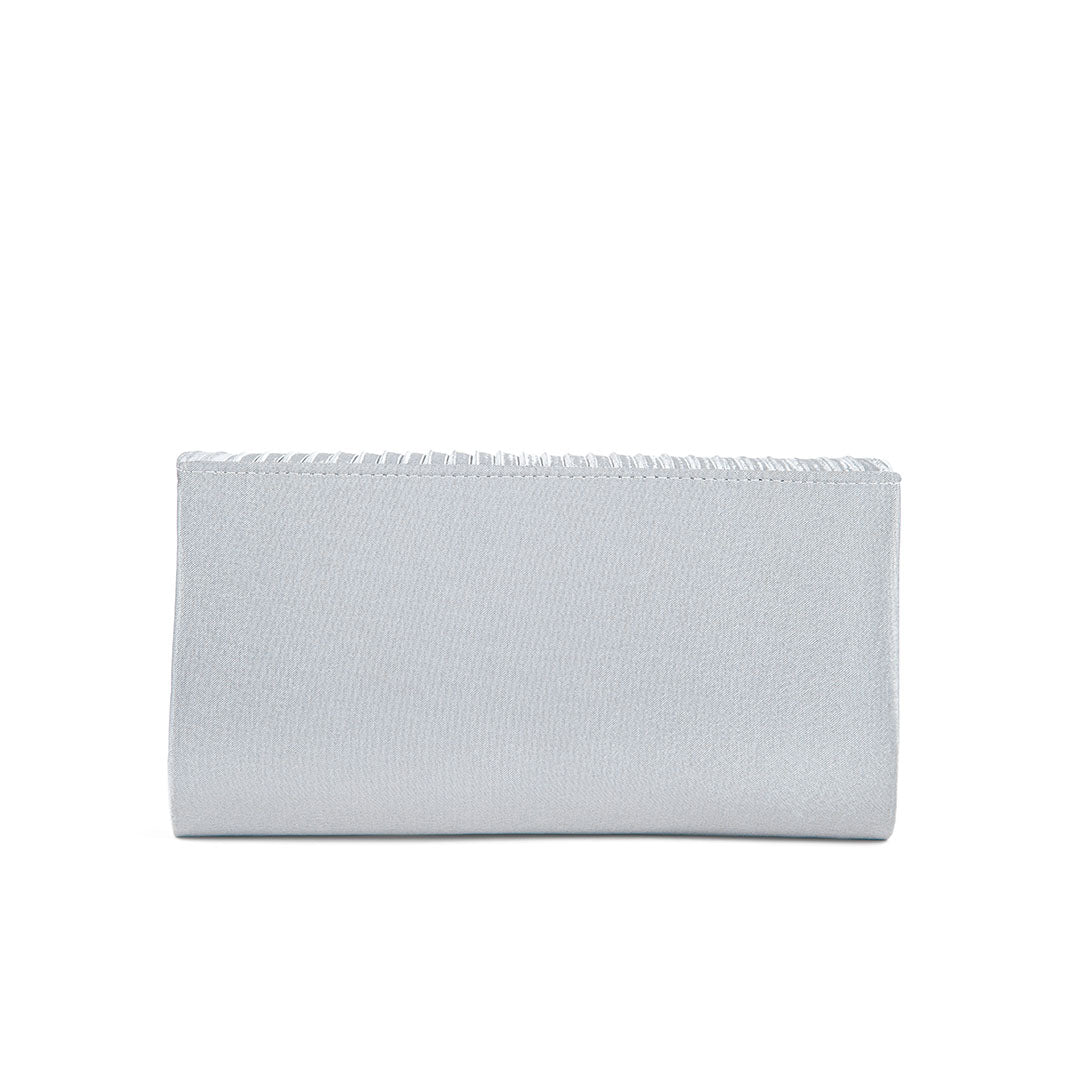 Silver Fancy Clutch P24143 - Image 3
