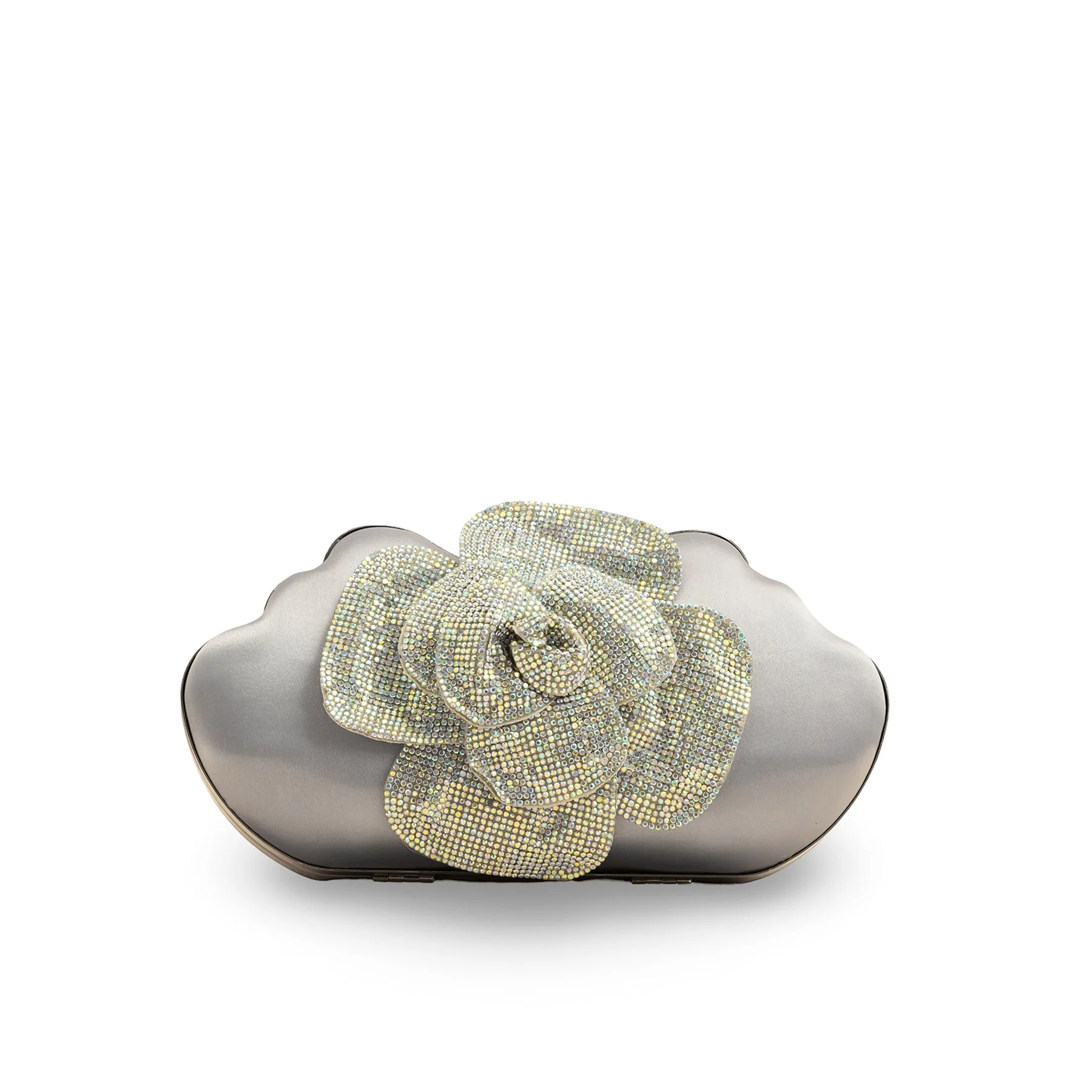 Silver Fancy Clutch P24248 - Image 2