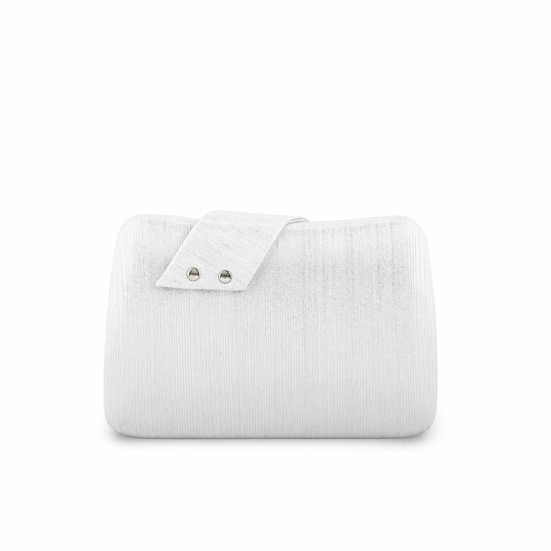 Silver Fancy Clutch P24390 - Image 4