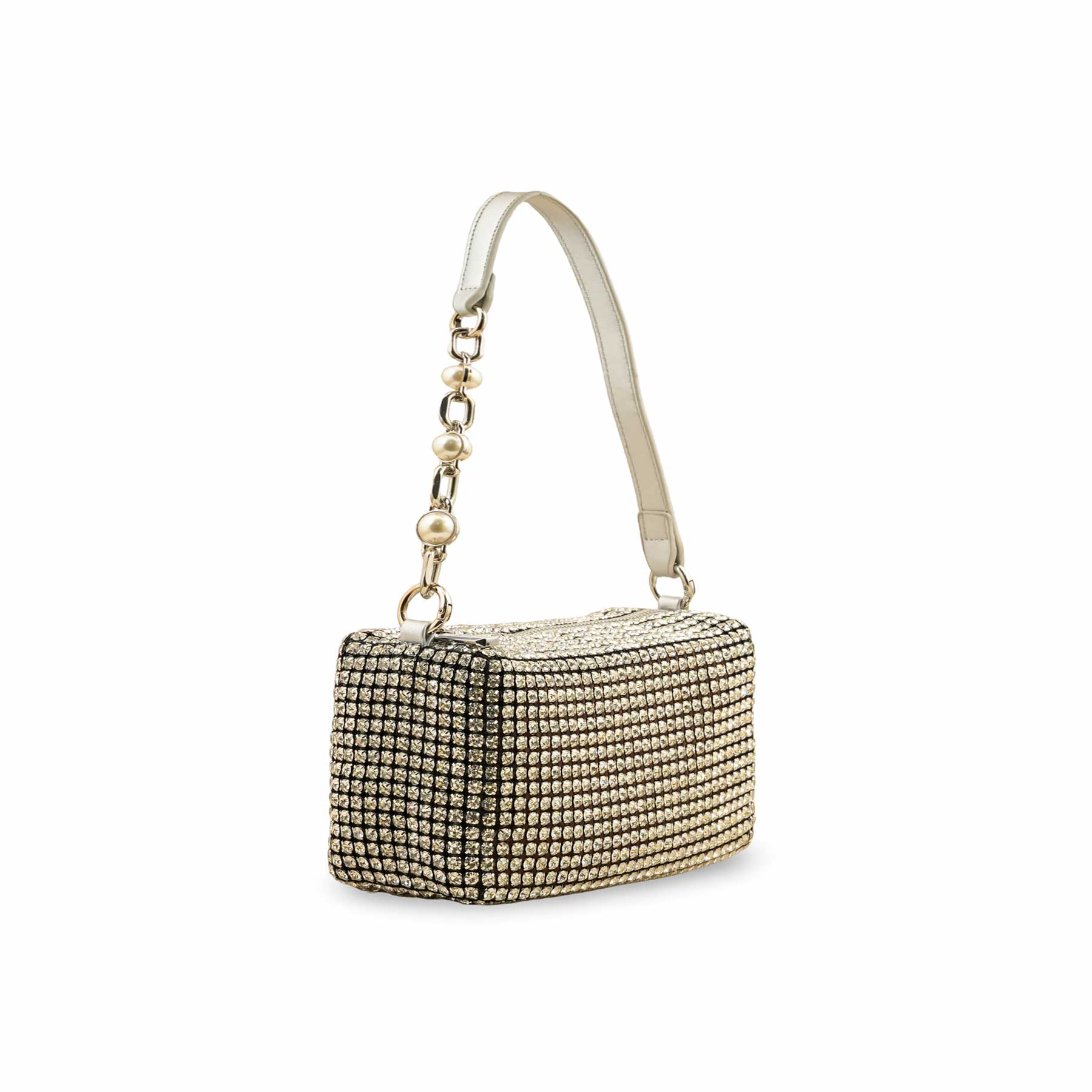 Silver Fancy Clutch P36328 - Image 3