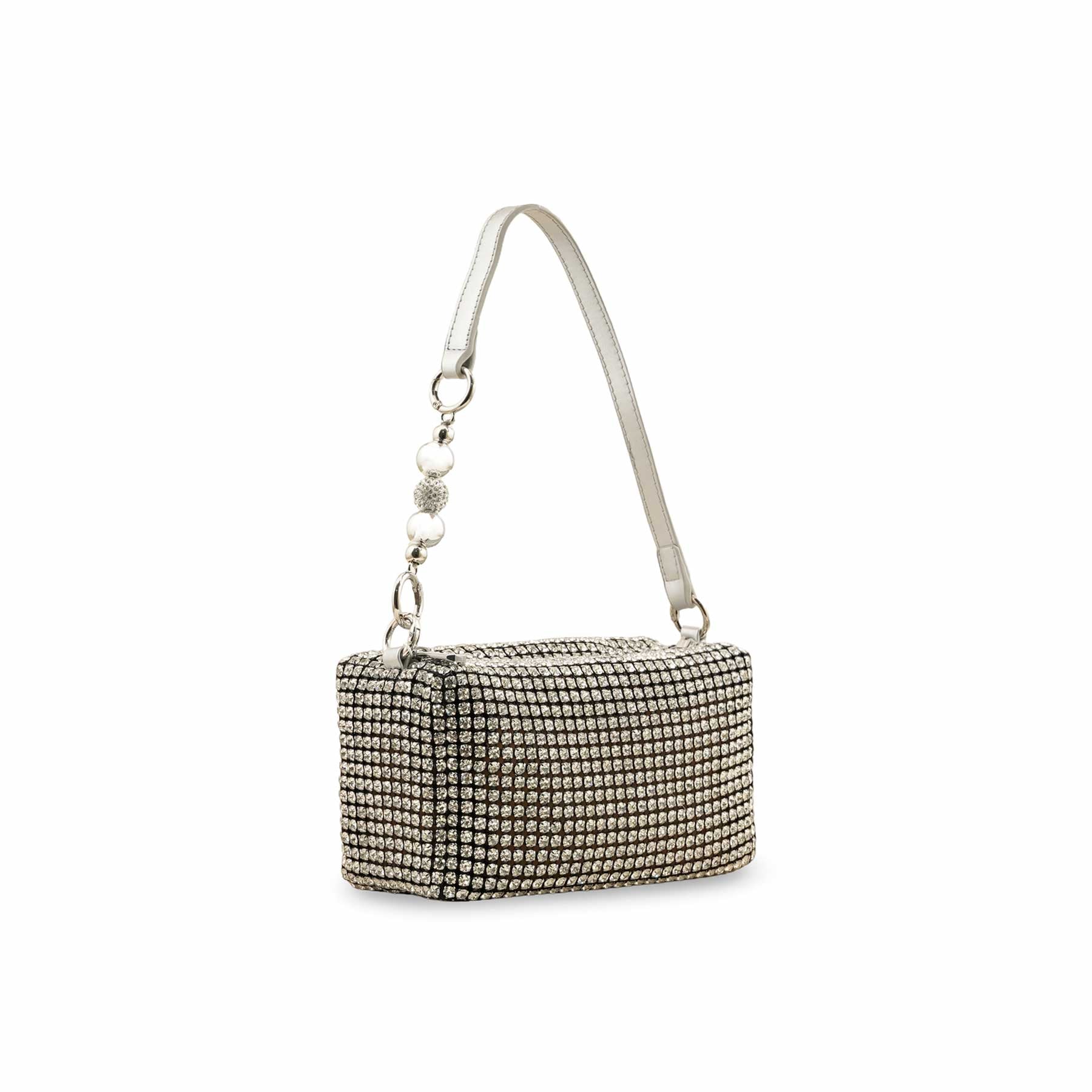 Silver Fancy Clutch P36333 - Image 3