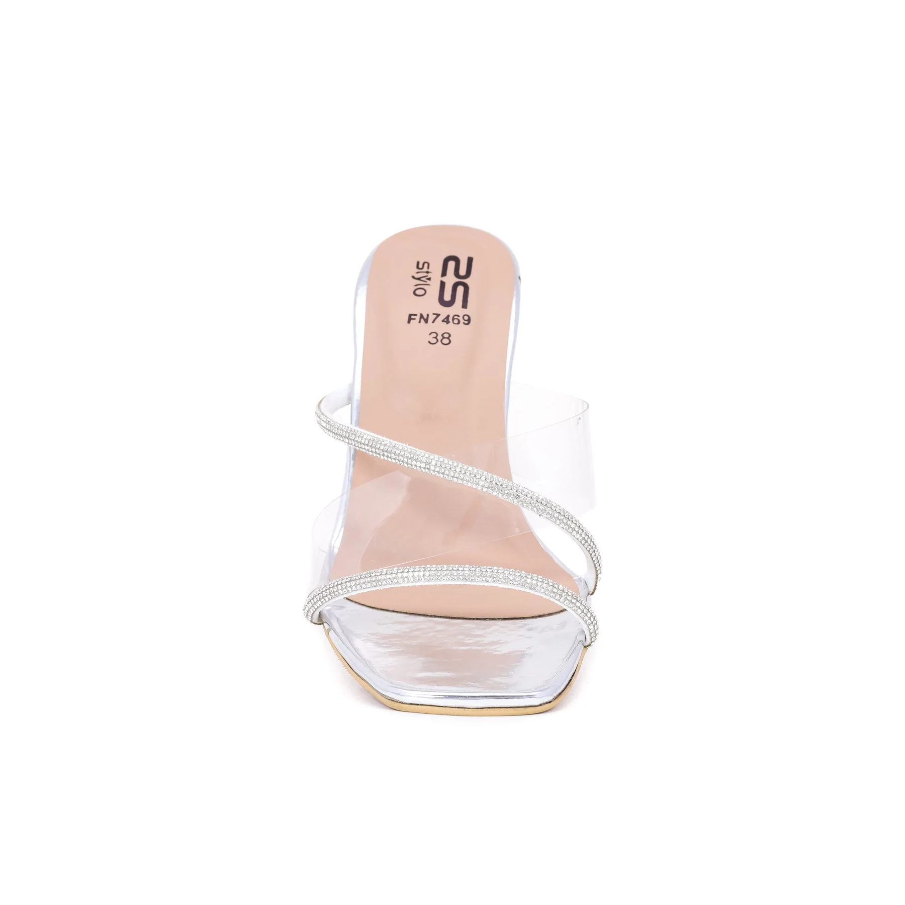 Silver Fancy Slipper FN7469 - Image 3
