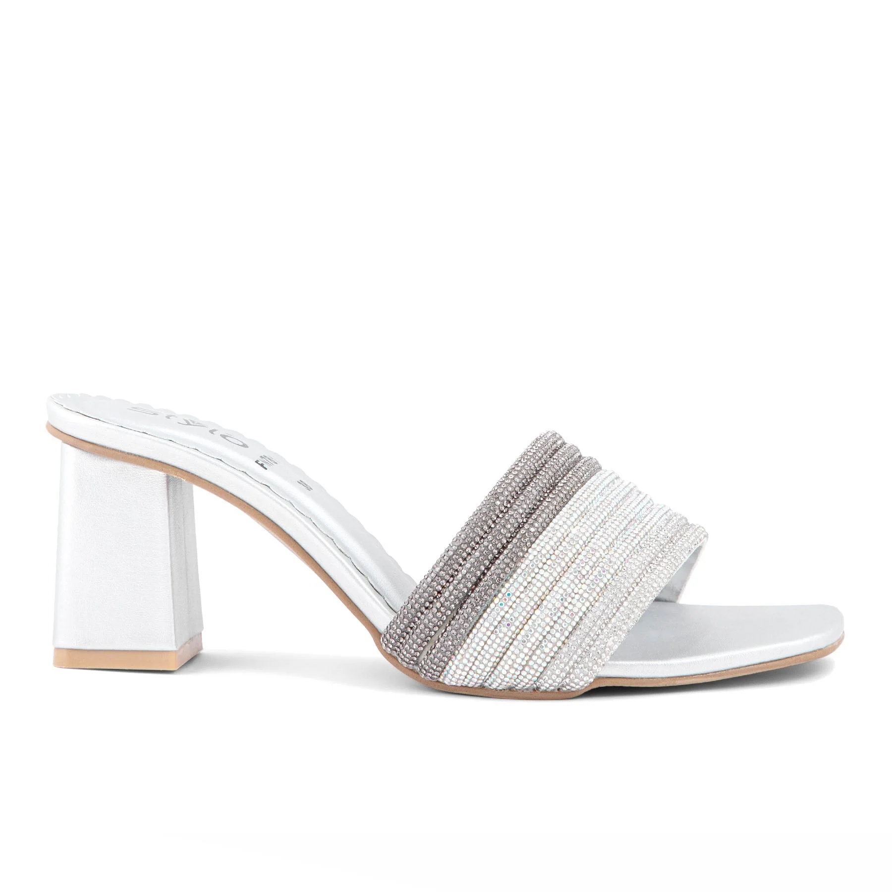 Silver Fancy Slipper FN7815 - Image 2