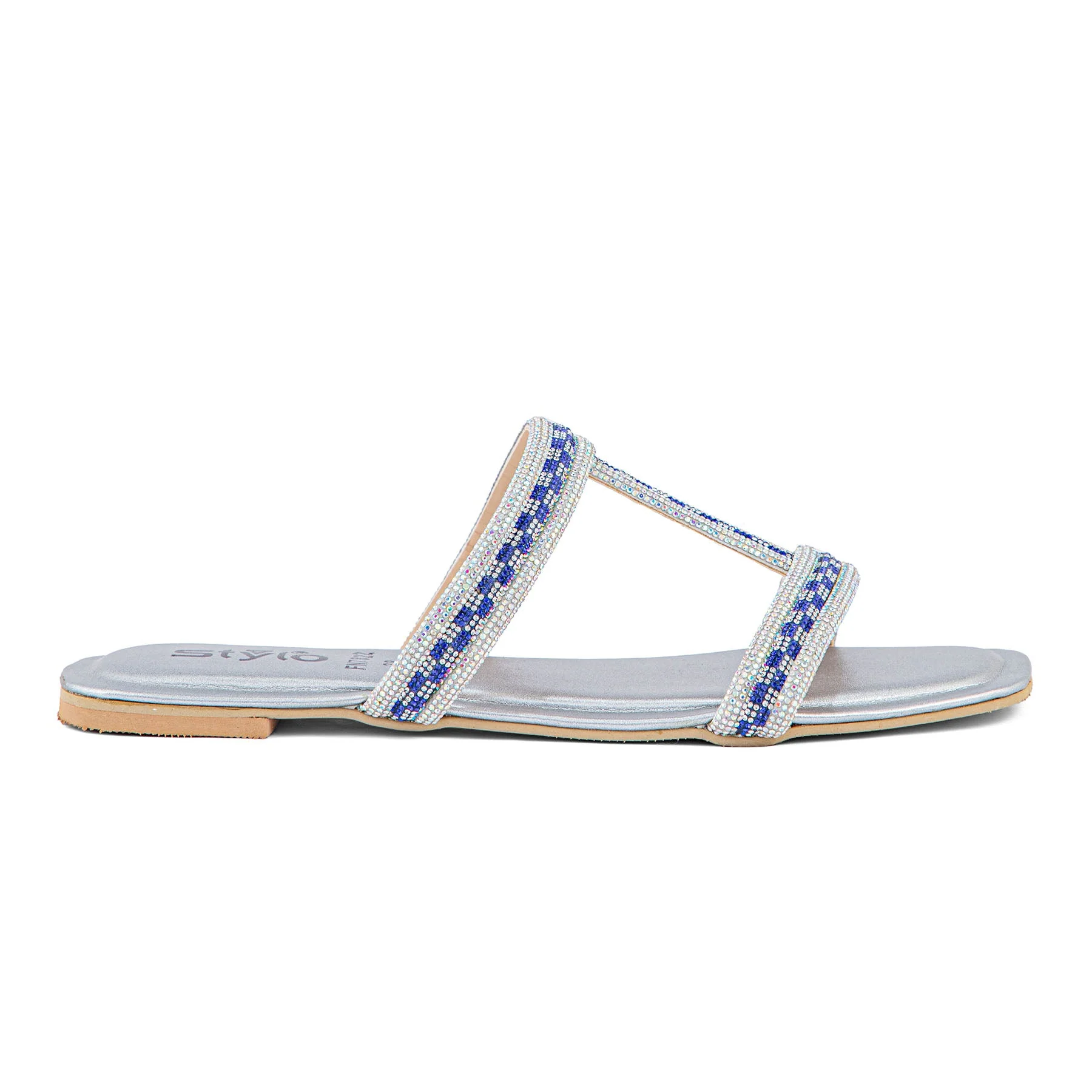 Silver Fancy Slipper FN7822 - Image 2