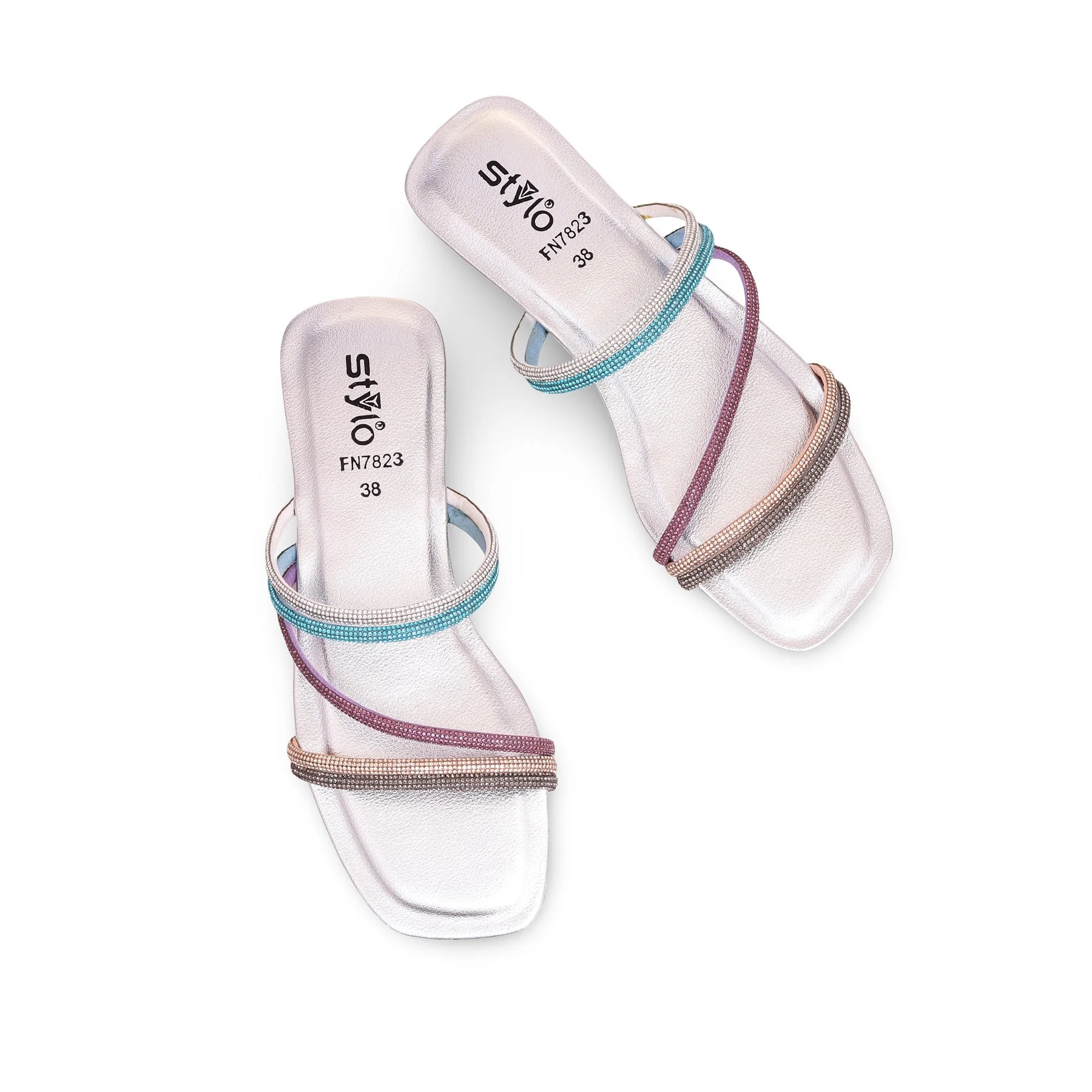 Silver Fancy Slipper FN7823 - Image 5