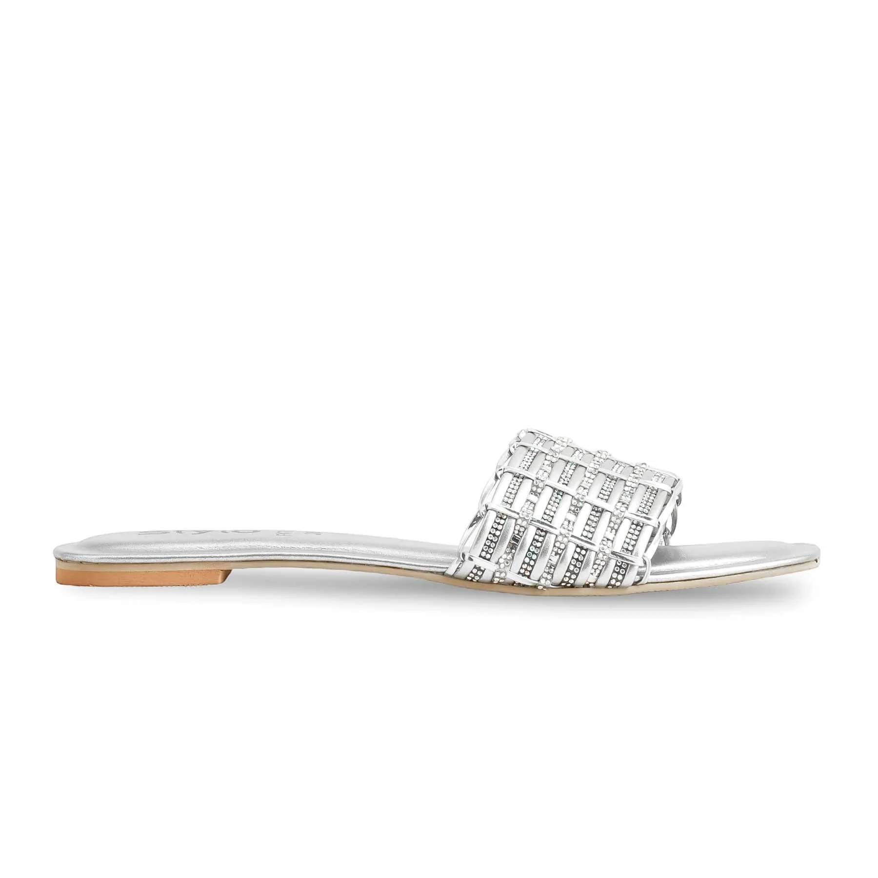 Silver Fancy Slipper FN7825 - Image 2