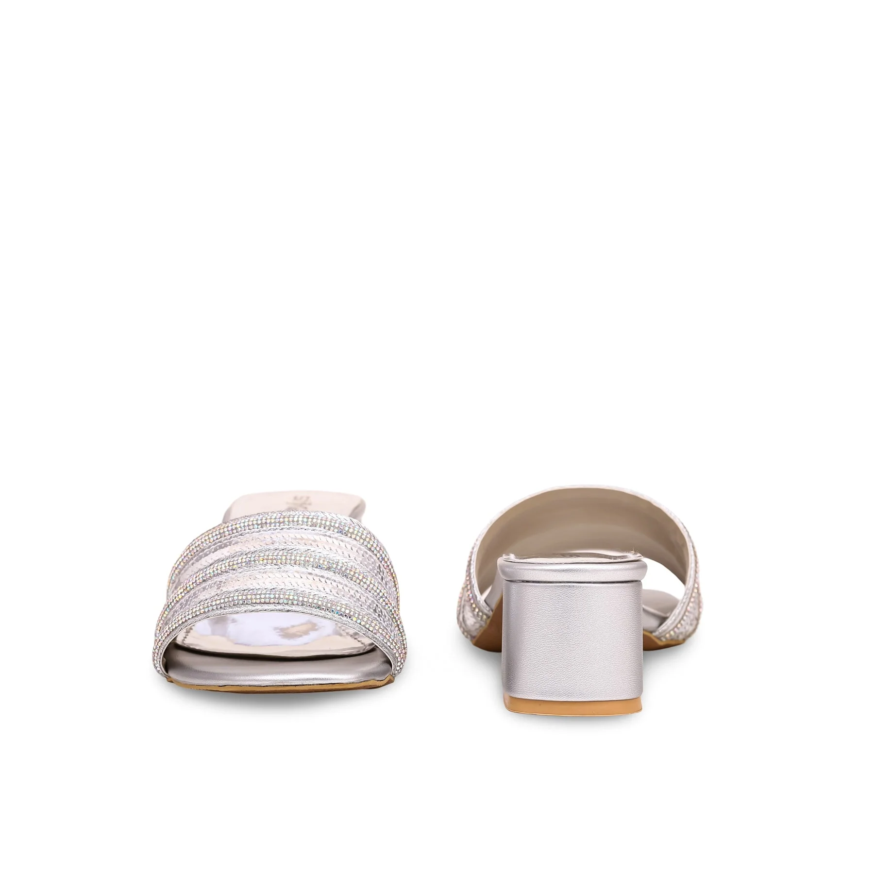 Silver Fancy Slipper FN7830 - Image 4