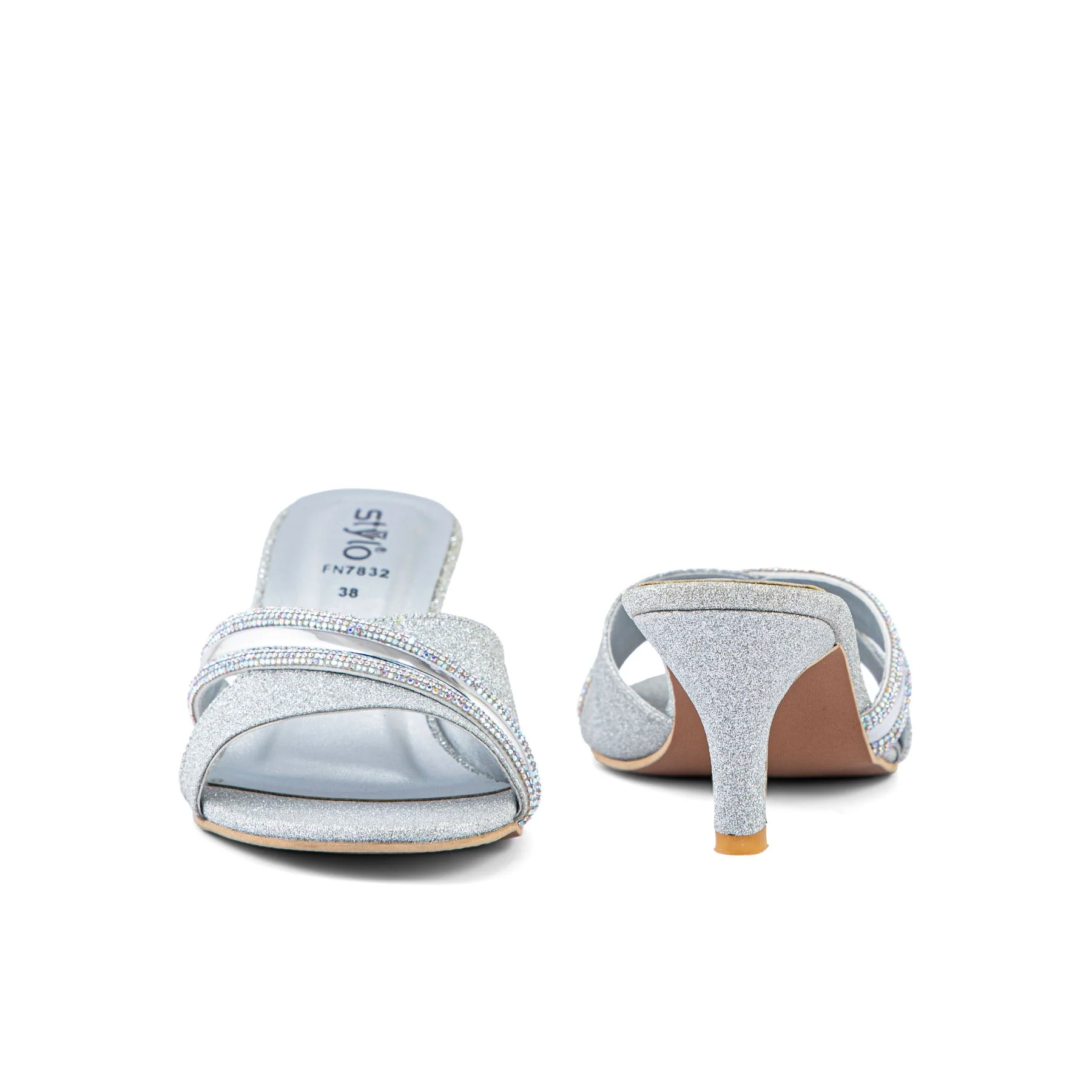 Silver Fancy Slipper FN7832 - Image 4