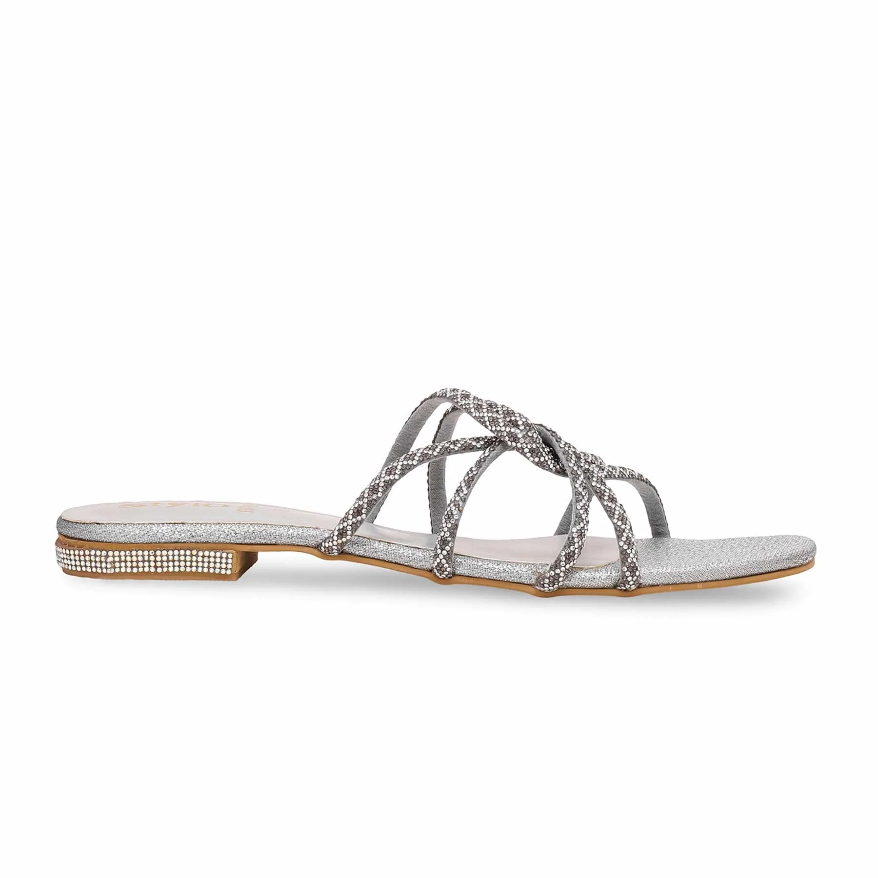 Silver Fancy Slipper FN7882 - Image 2