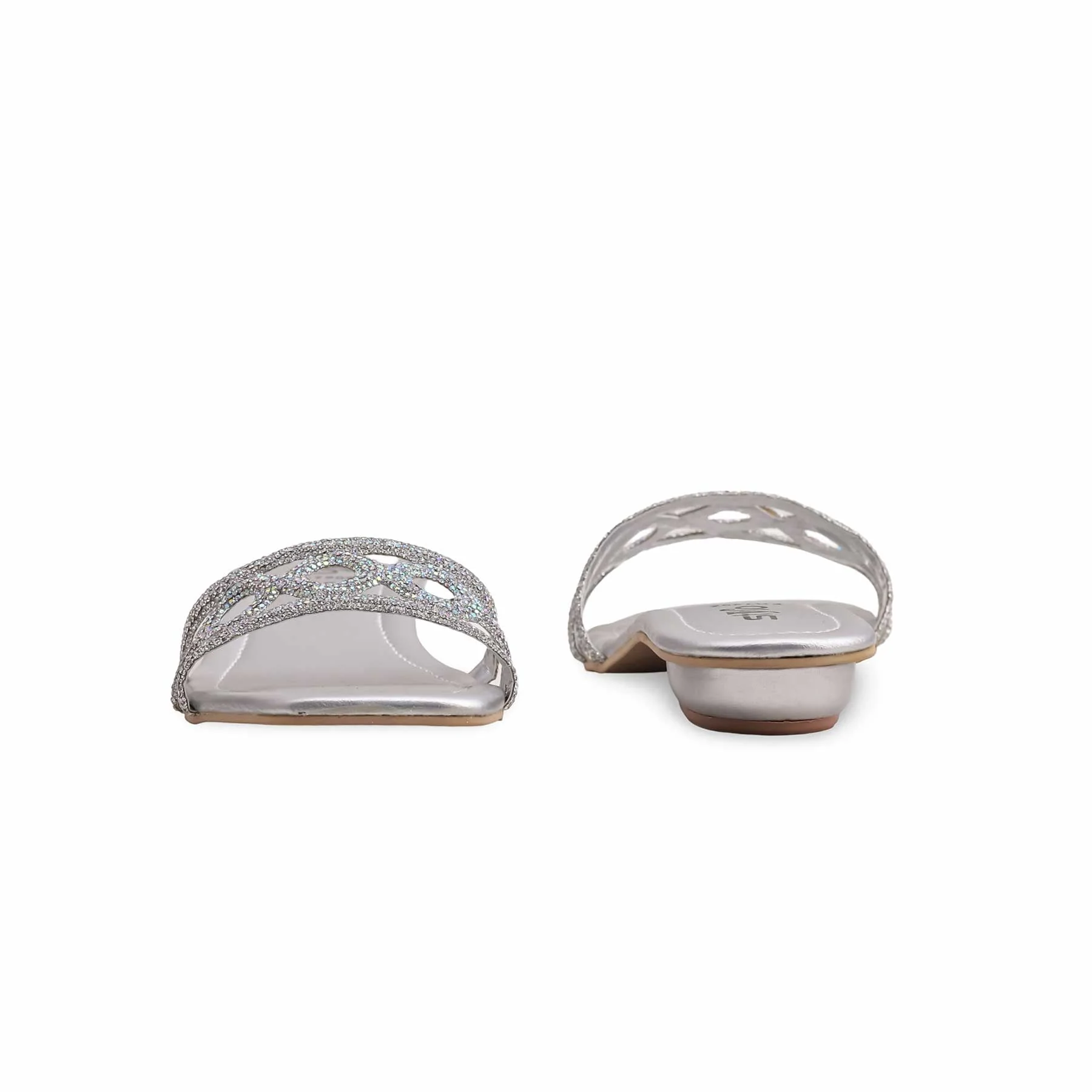 Silver Fancy Slipper FN7902 - Image 4