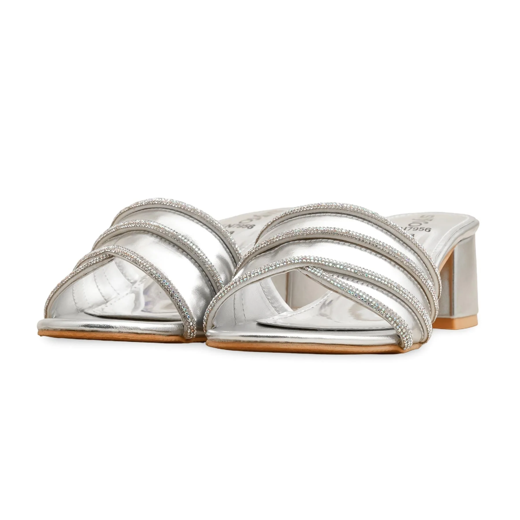 Silver Fancy Slipper FN7956 - Image 3
